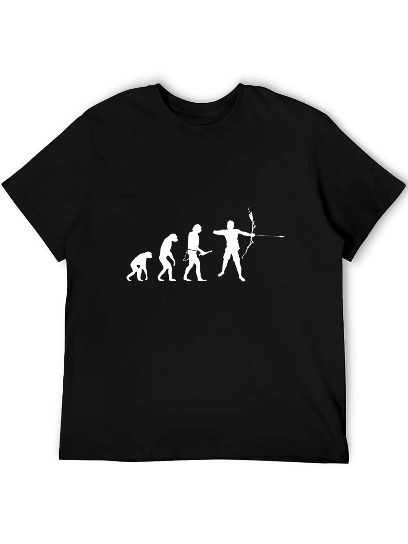 Evolution of Archery Black T-Shirt