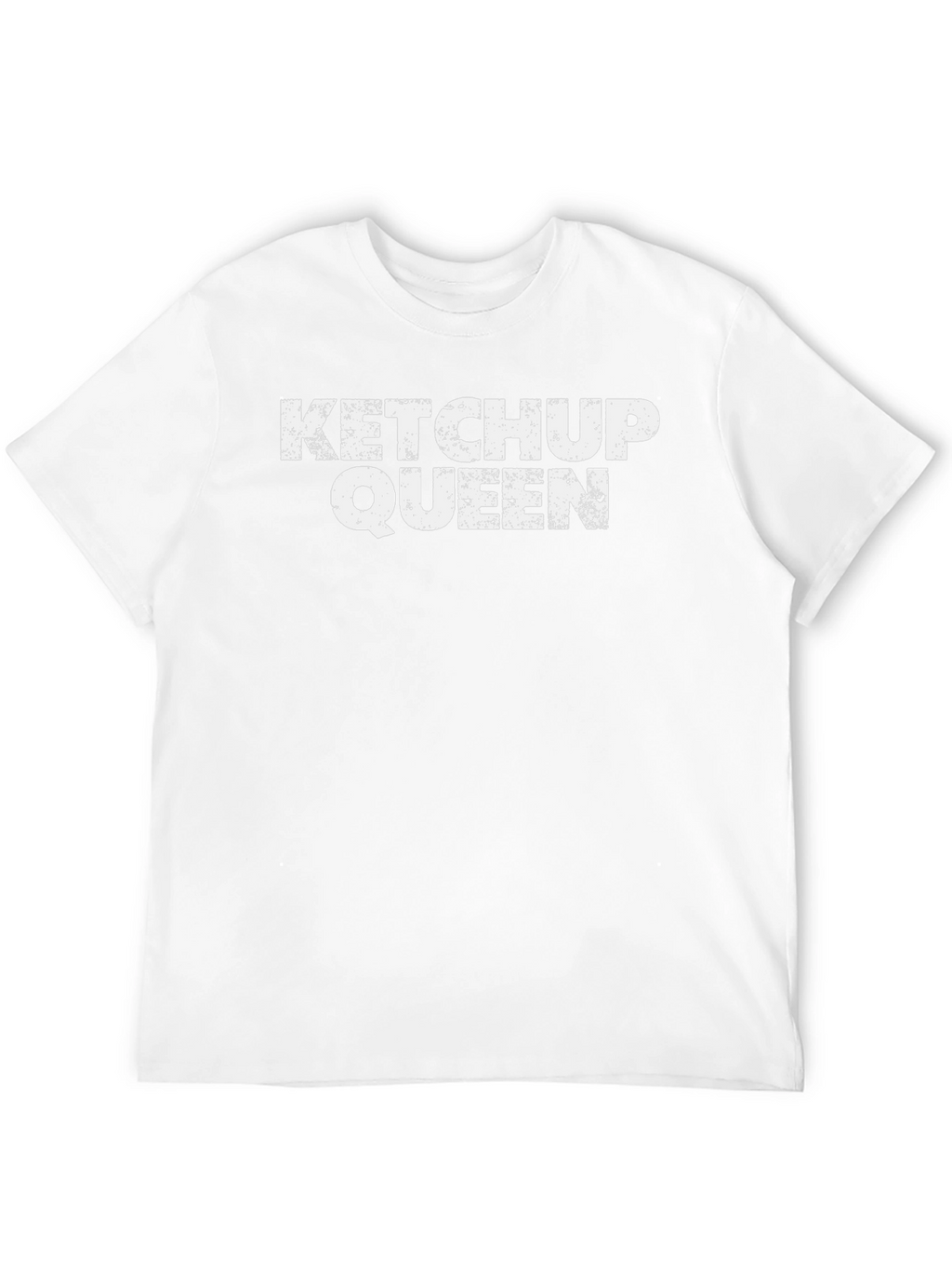 Ketchup Queen Graphic Tee - Distressed Print