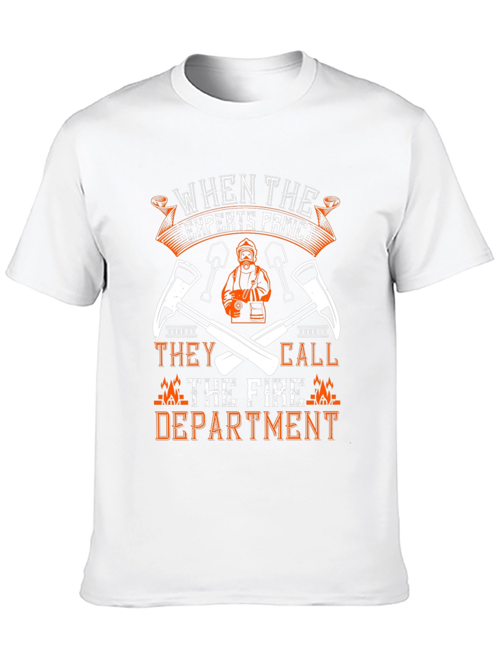 Fire Department Graphic T-Shirt