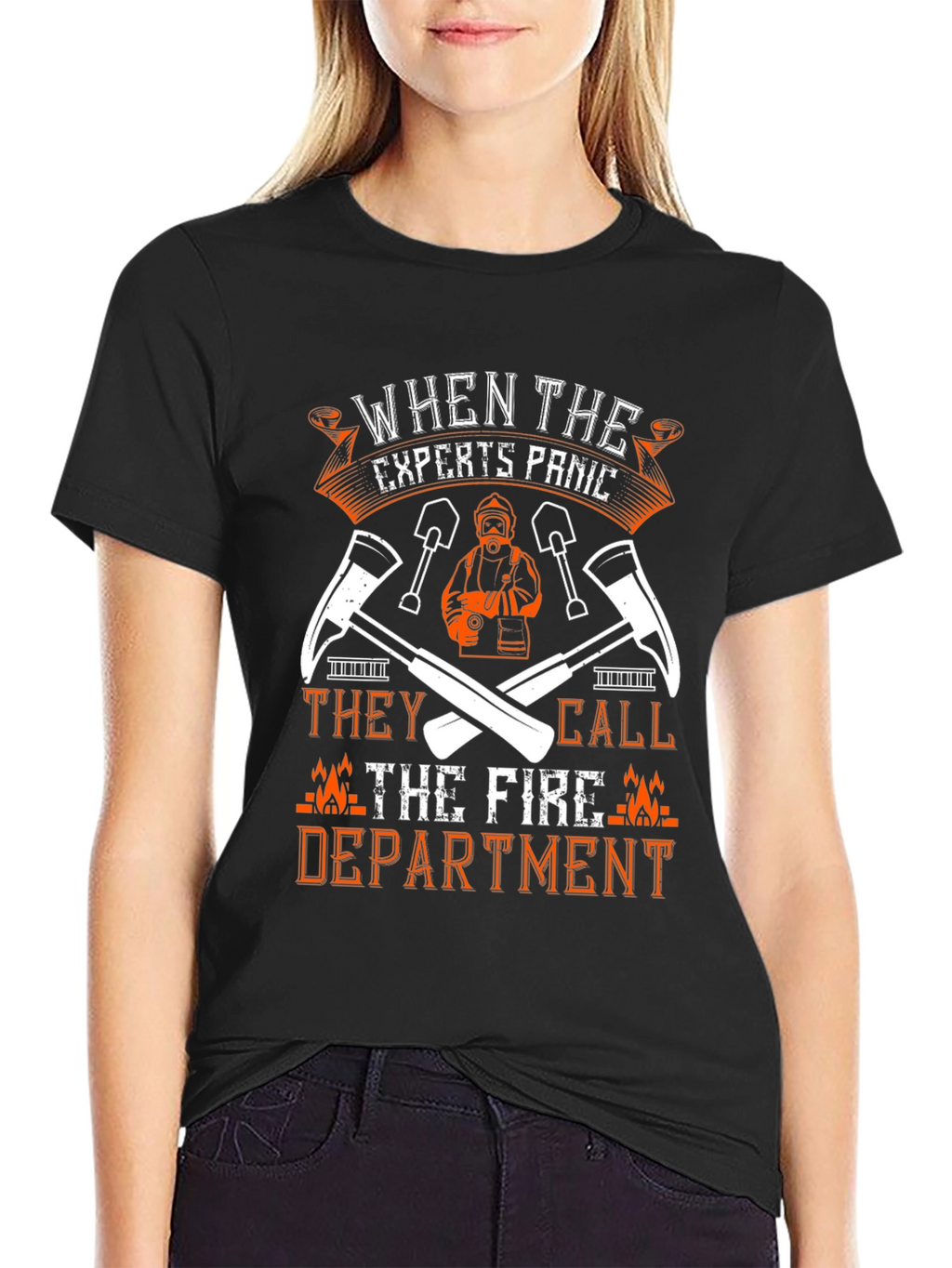 Fire Department Graphic T-Shirt
