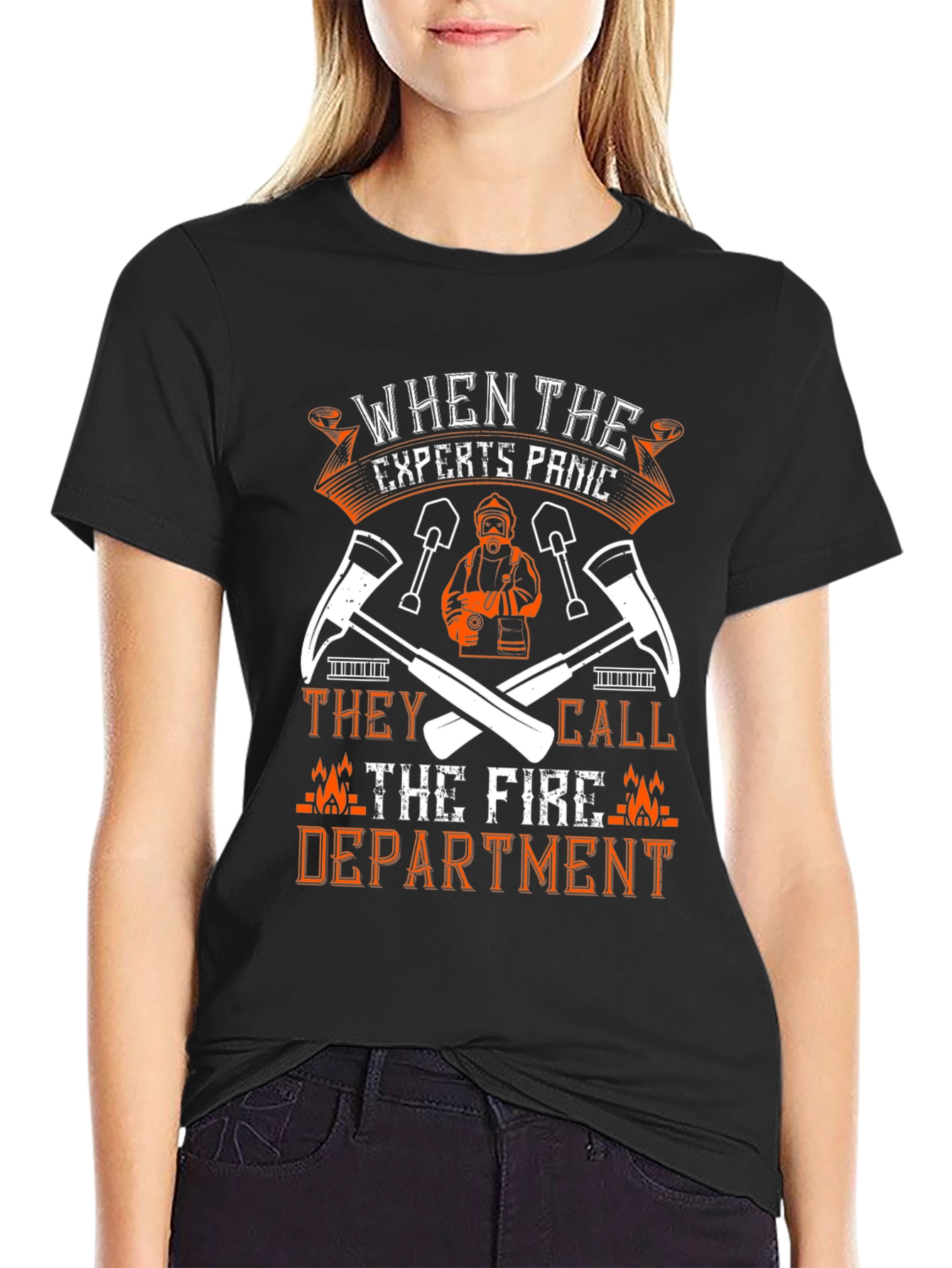 Fire Department Graphic T-Shirt