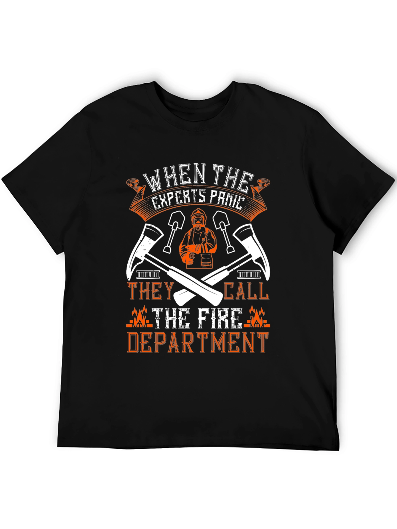 Fire Department Graphic T-Shirt