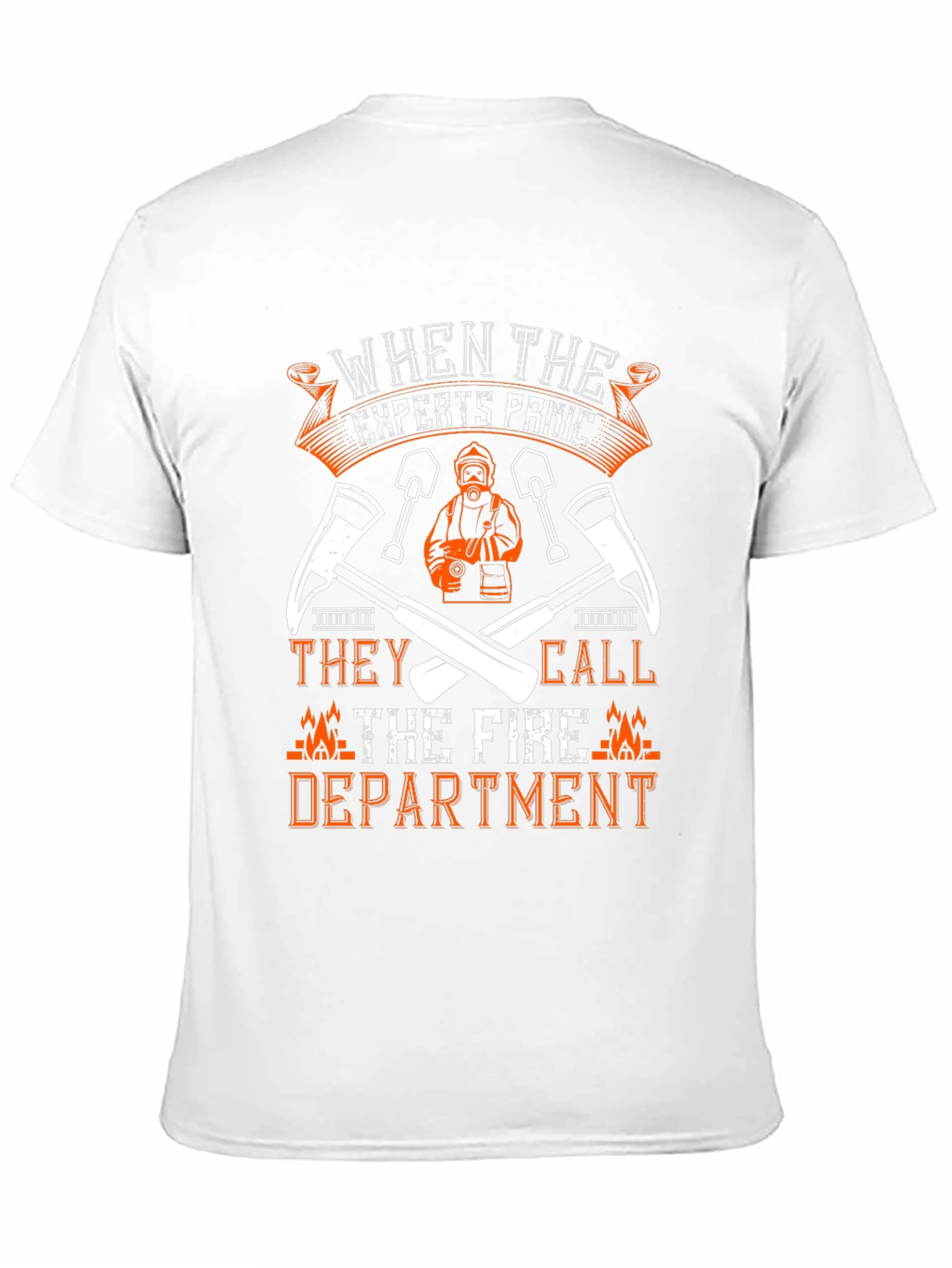 Fire Department Graphic T-Shirt
