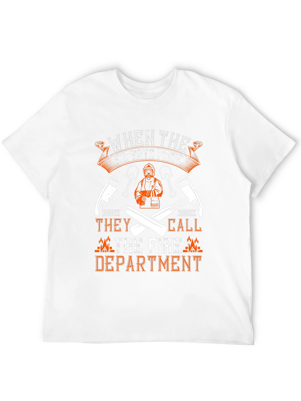 Fire Department Graphic T-Shirt