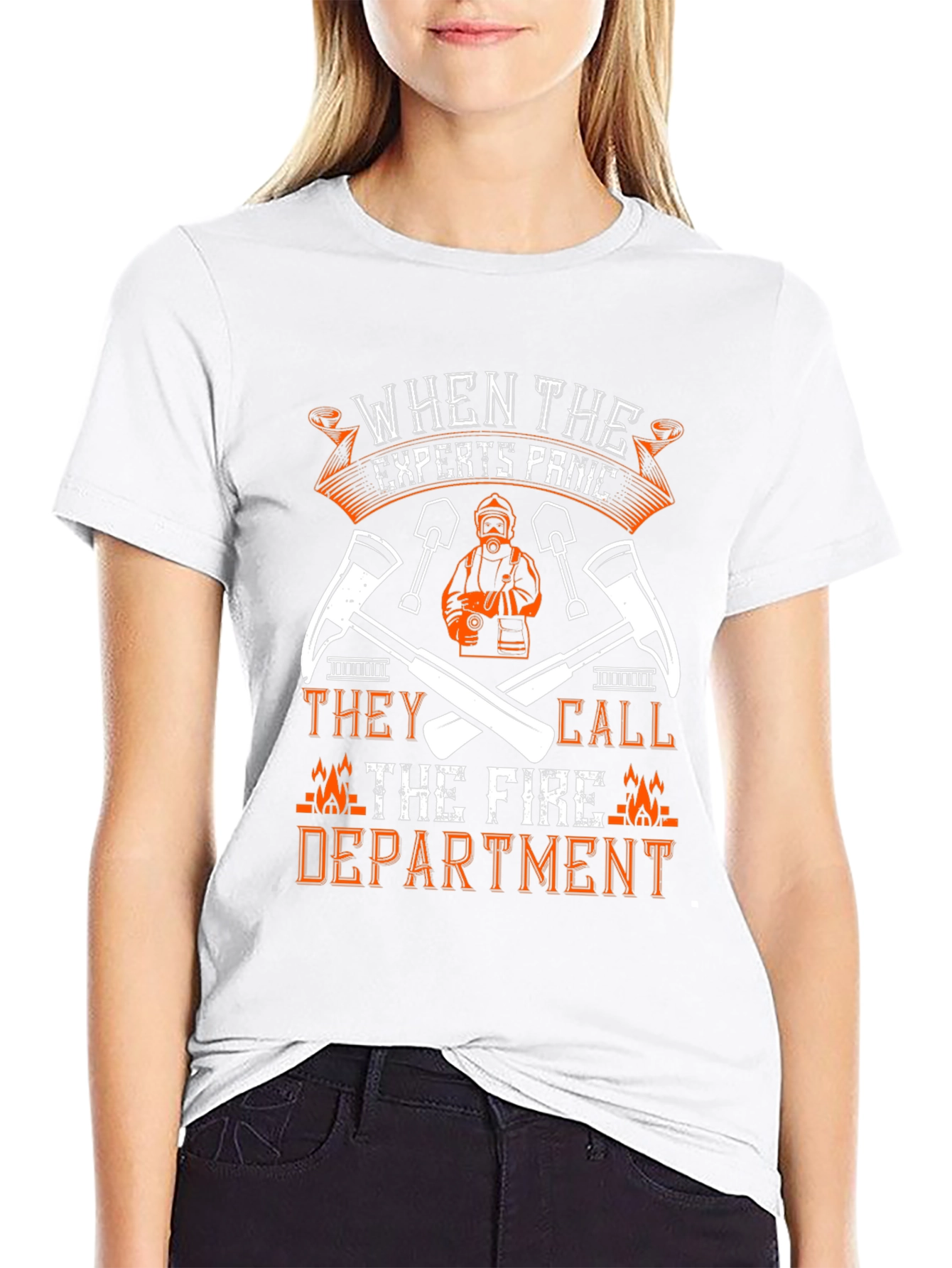 Fire Department Graphic T-Shirt