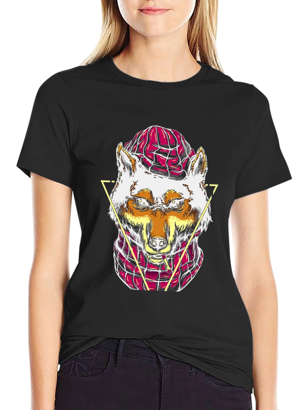 Wolf Graphic Tee - Cool & Edgy Design