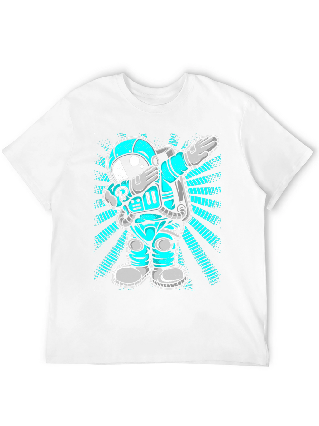Dabbing Astronaut Graphic T-Shirt