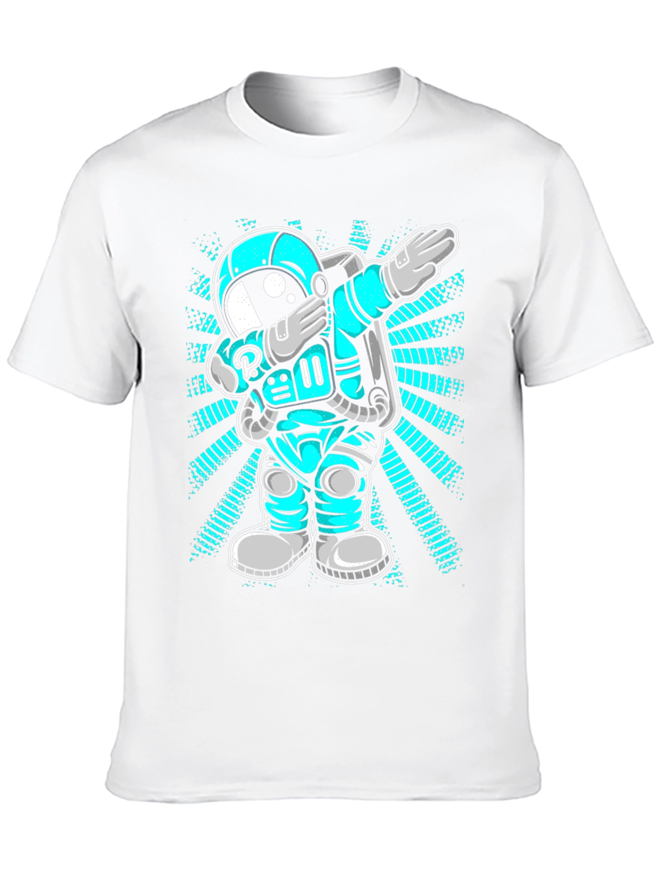 Dabbing Astronaut Graphic T-Shirt