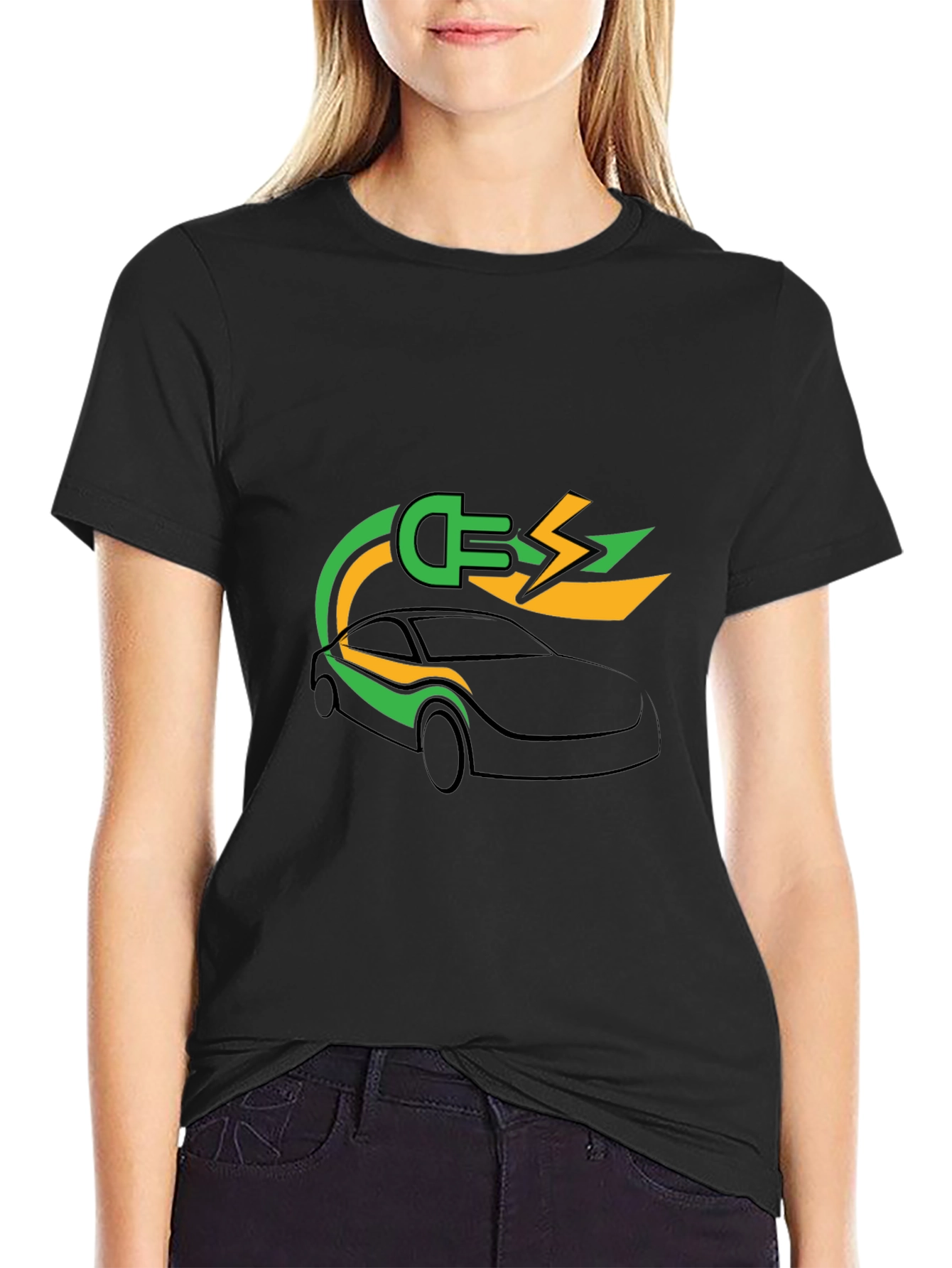 Electric Car T-Shirt - Charge Up Your Style!
