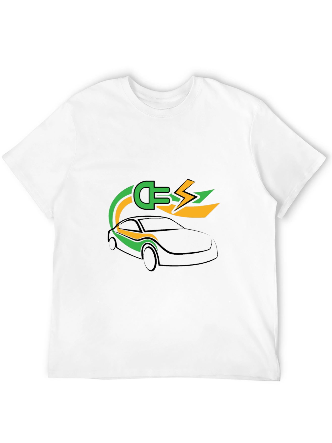 Electric Car T-Shirt - Charge Up Your Style!