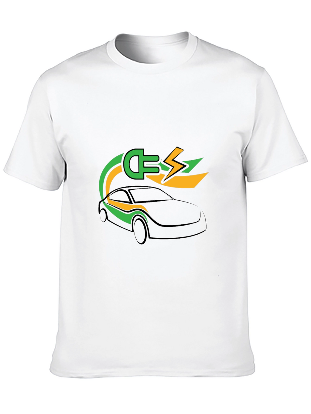 Electric Car T-Shirt - Charge Up Your Style!