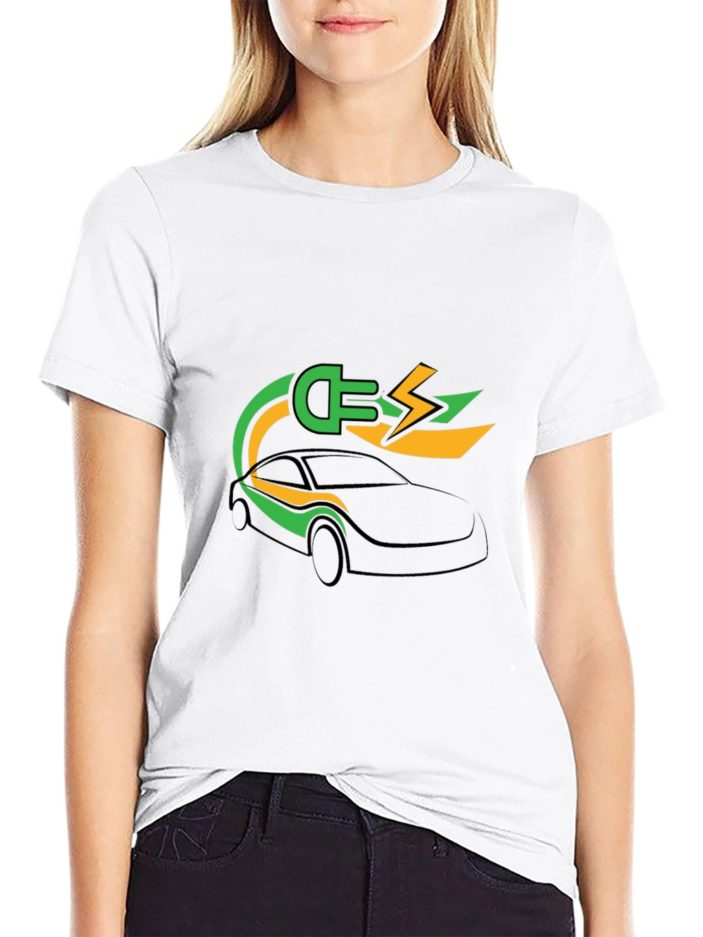 Electric Car T-Shirt - Charge Up Your Style!