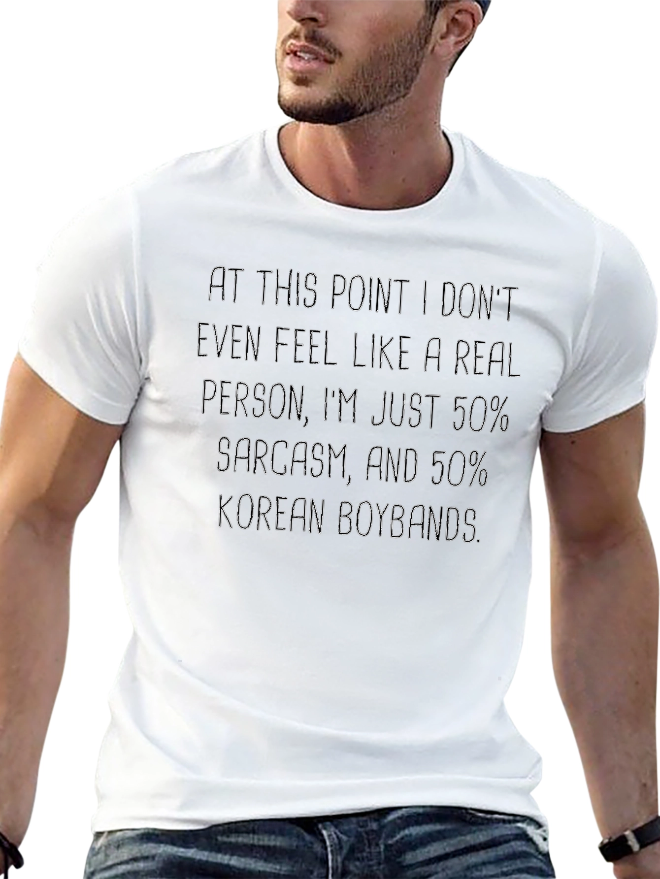 50% Sarcasm 50% K-Pop T-Shirt