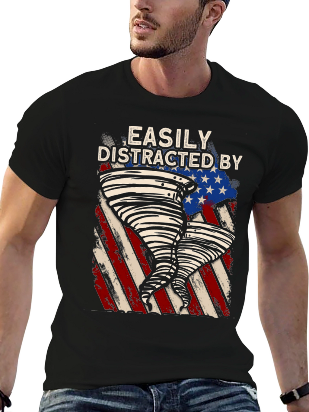 Easily Distracted by Tornadoes T-Shirt