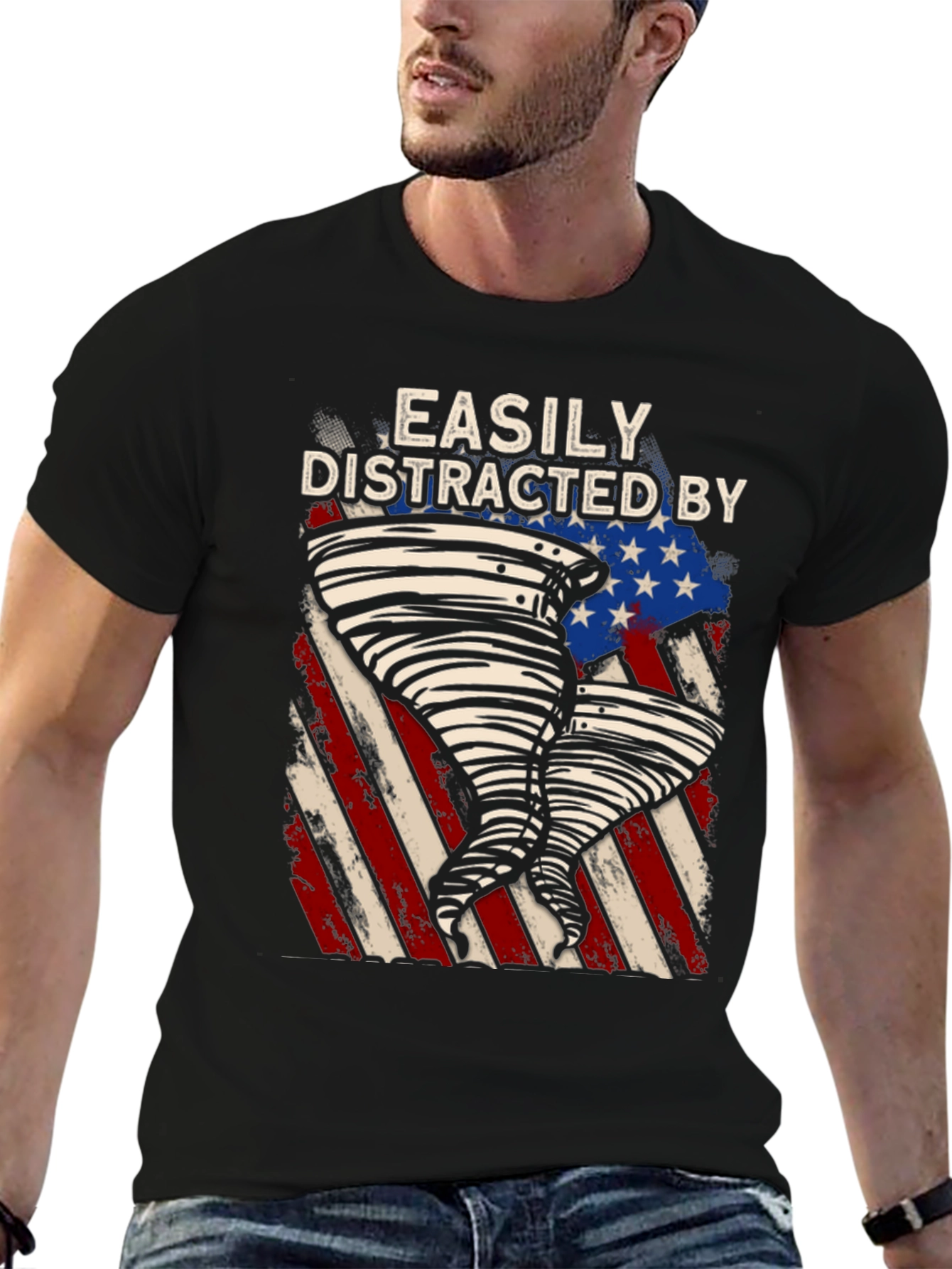 Easily Distracted by Tornadoes T-Shirt