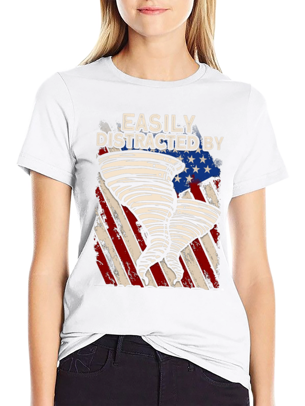 Easily Distracted by Tornadoes T-Shirt