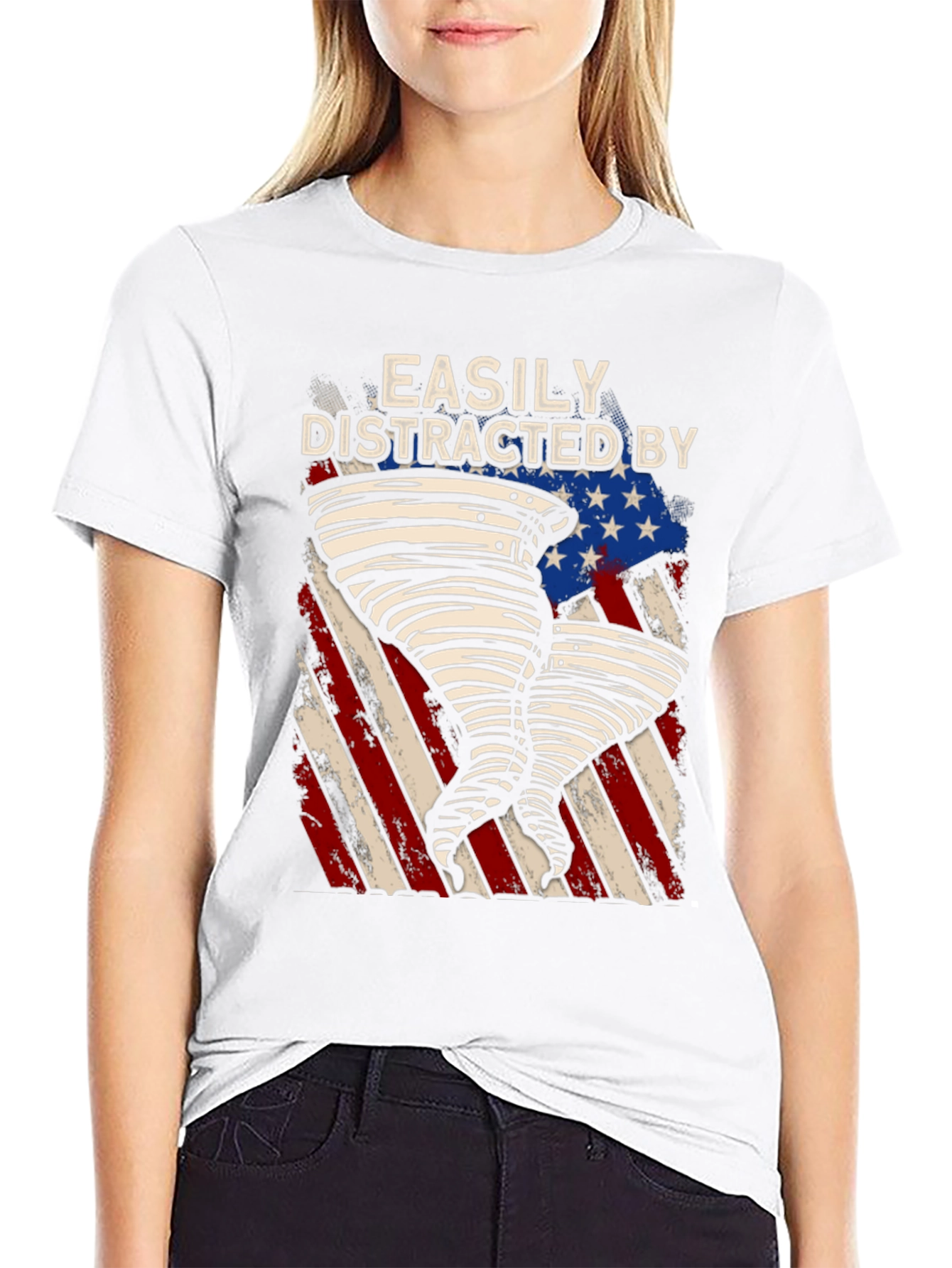 Easily Distracted by Tornadoes T-Shirt