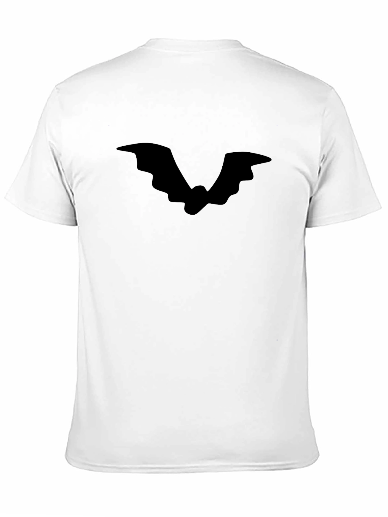 Black Bat Graphic Tee - Halloween Style