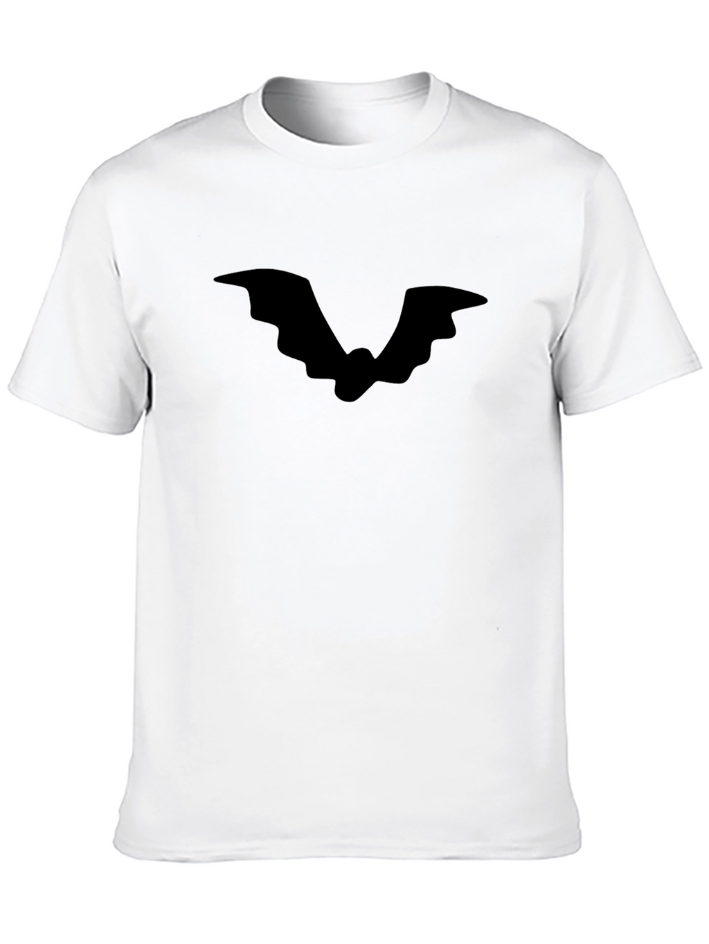 Black Bat Graphic Tee - Halloween Style