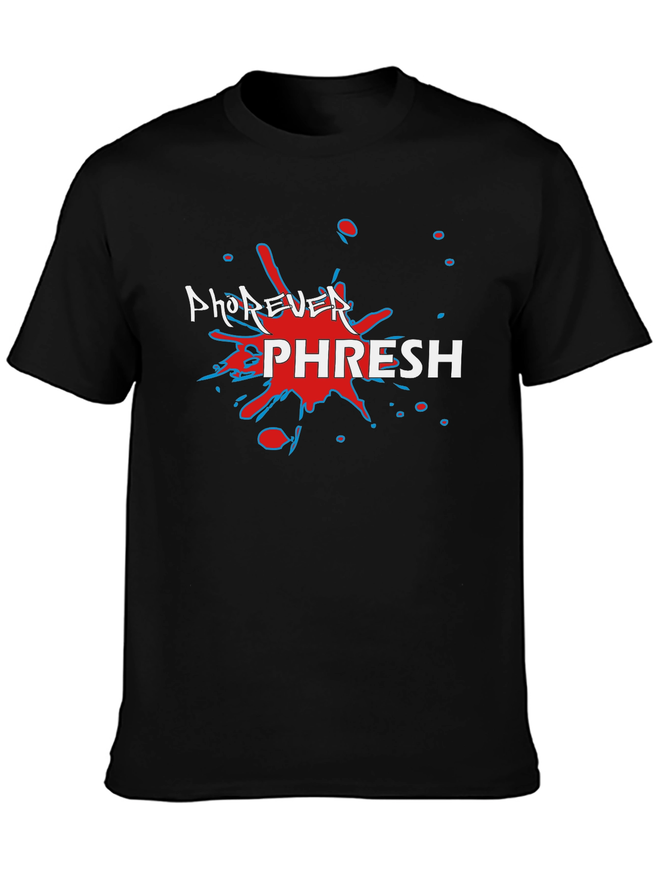 Phorever Phresh Graphic Tee - Black