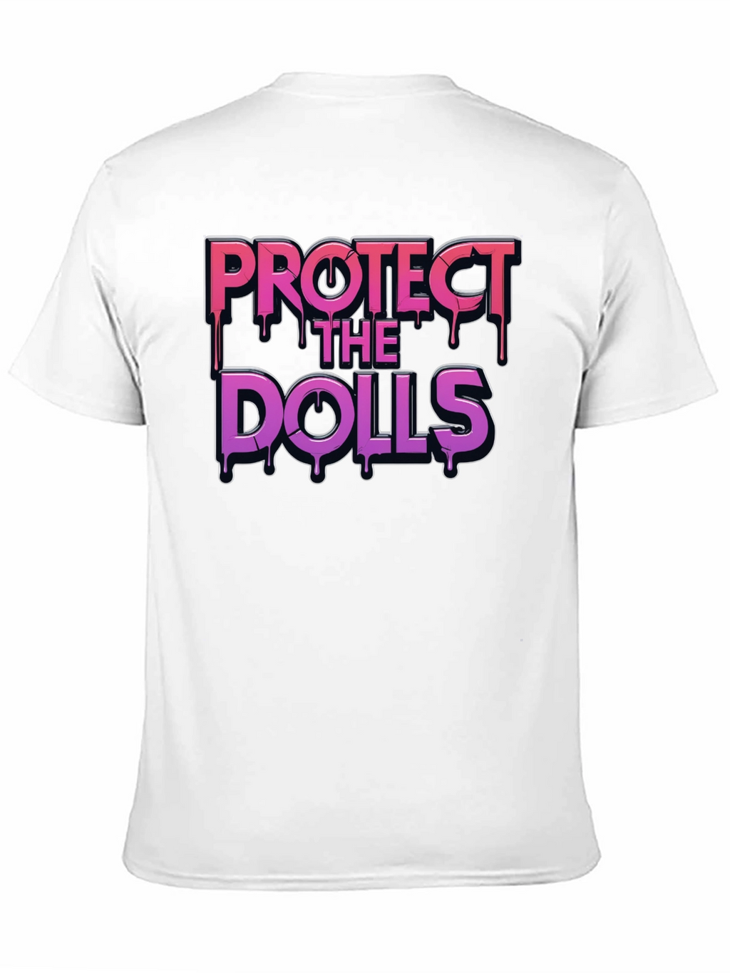 Protect the Dolls Graphic T-Shirt - Black
