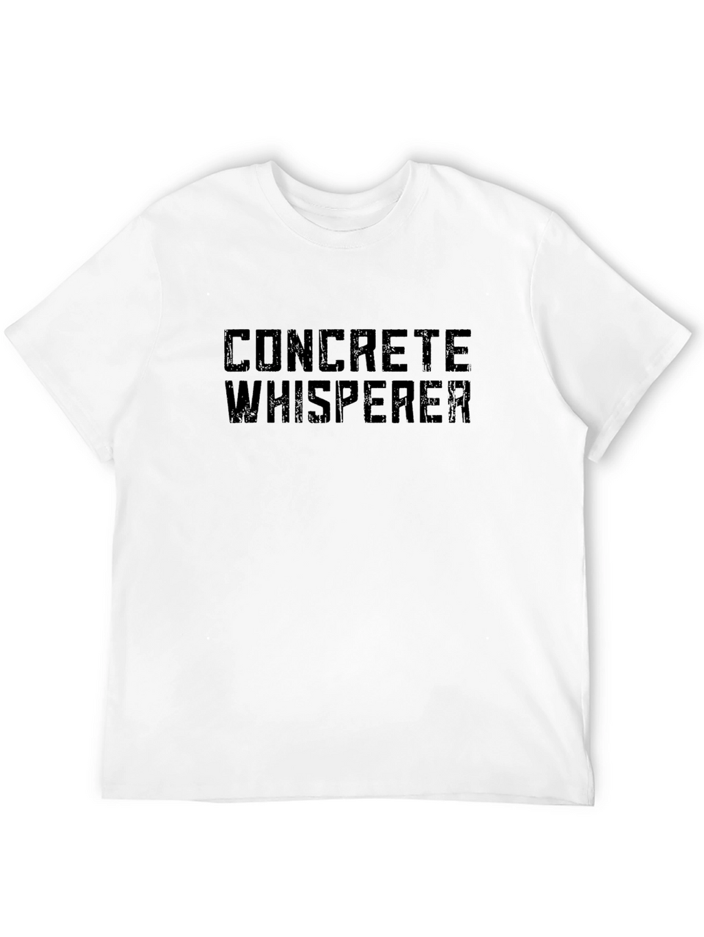 Concrete Whisperer Black Graphic Tee