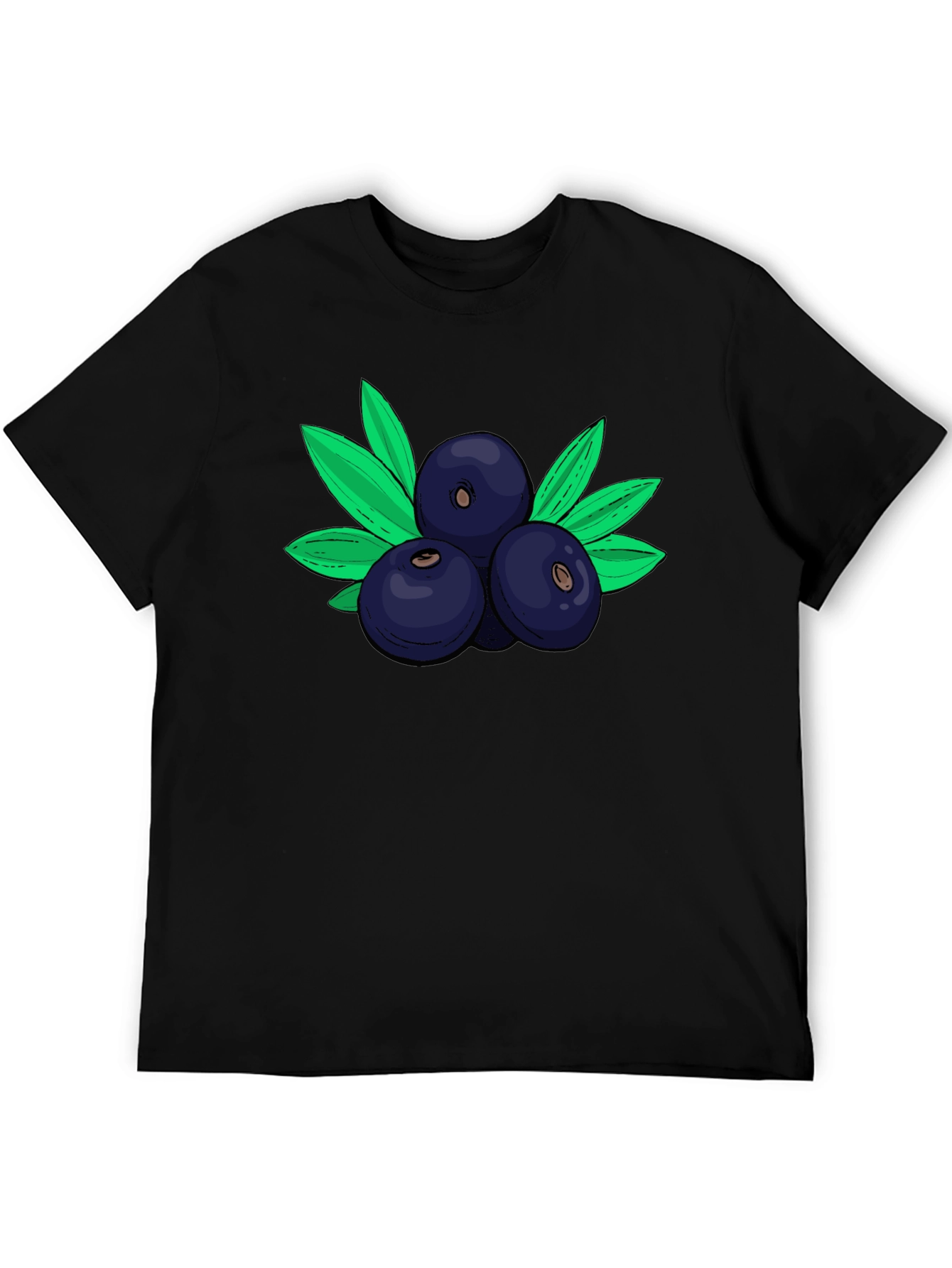Blueberry Graphic Tee - Fresh & Stylish