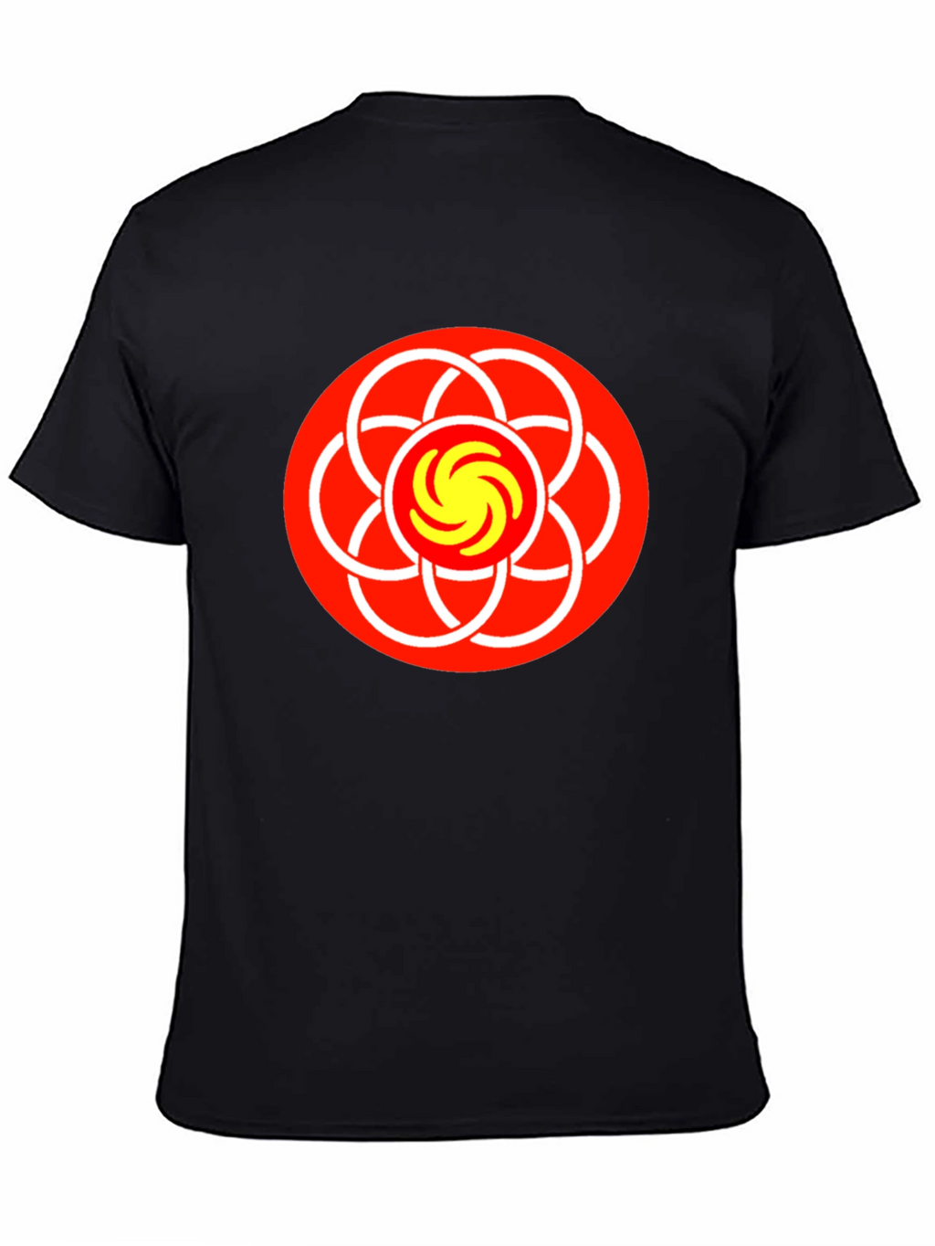 Abstract Graphic Tee - Geometric Design