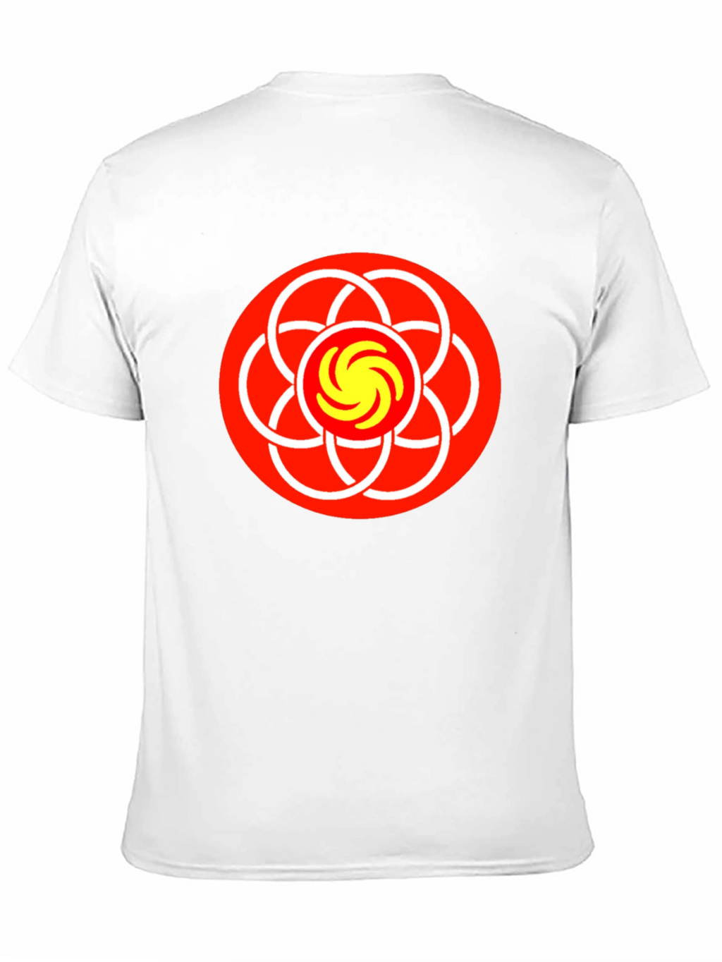 Abstract Graphic Tee - Geometric Design