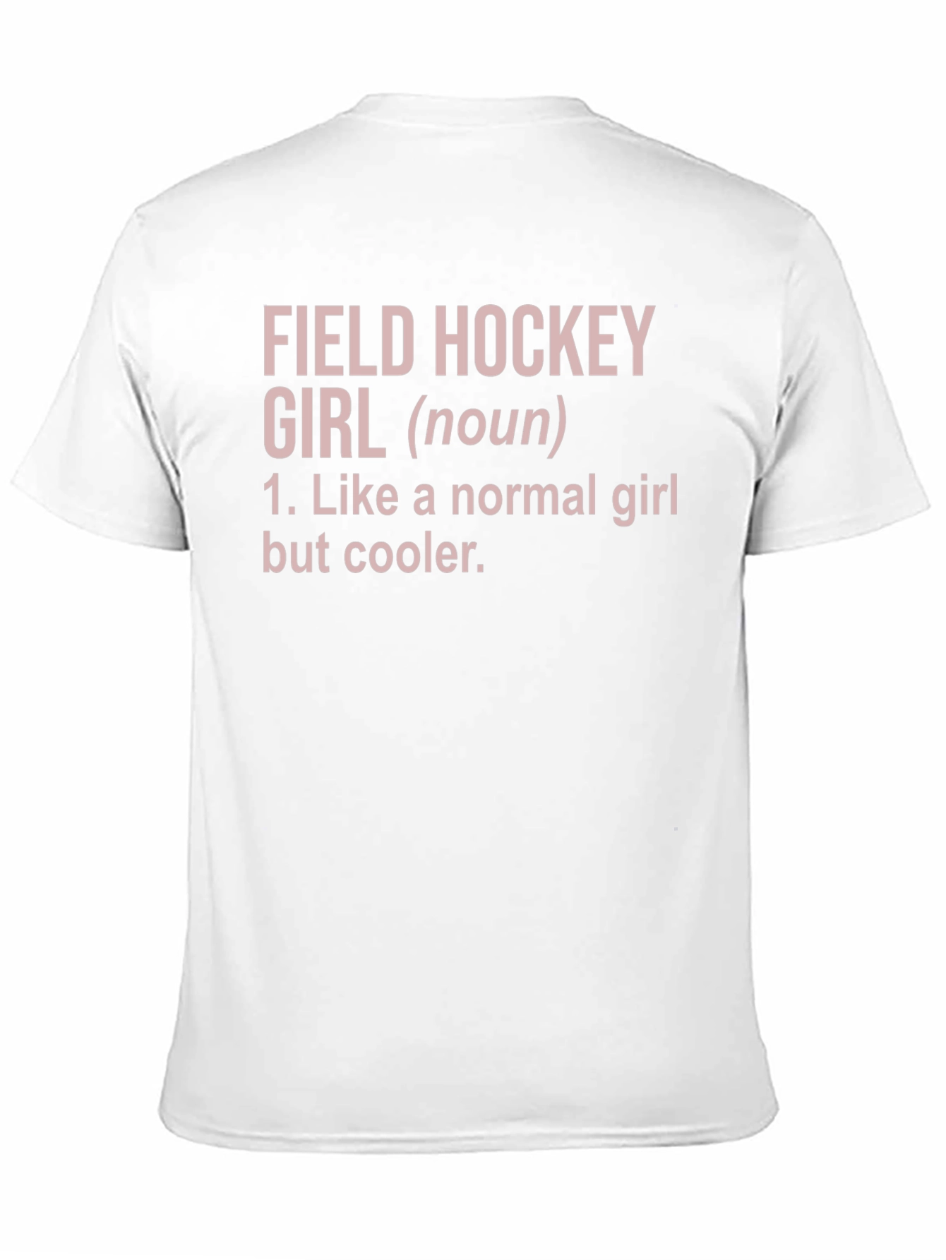 Field Hockey Girl T-Shirt