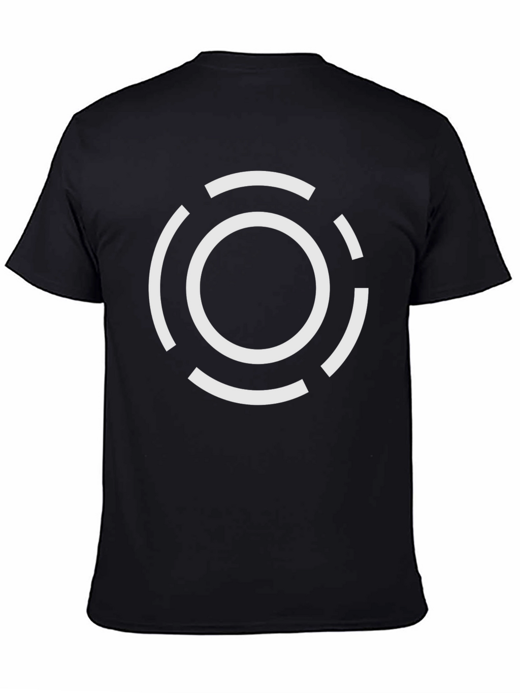 Modern Graphic Tee - Geometric Circle Design