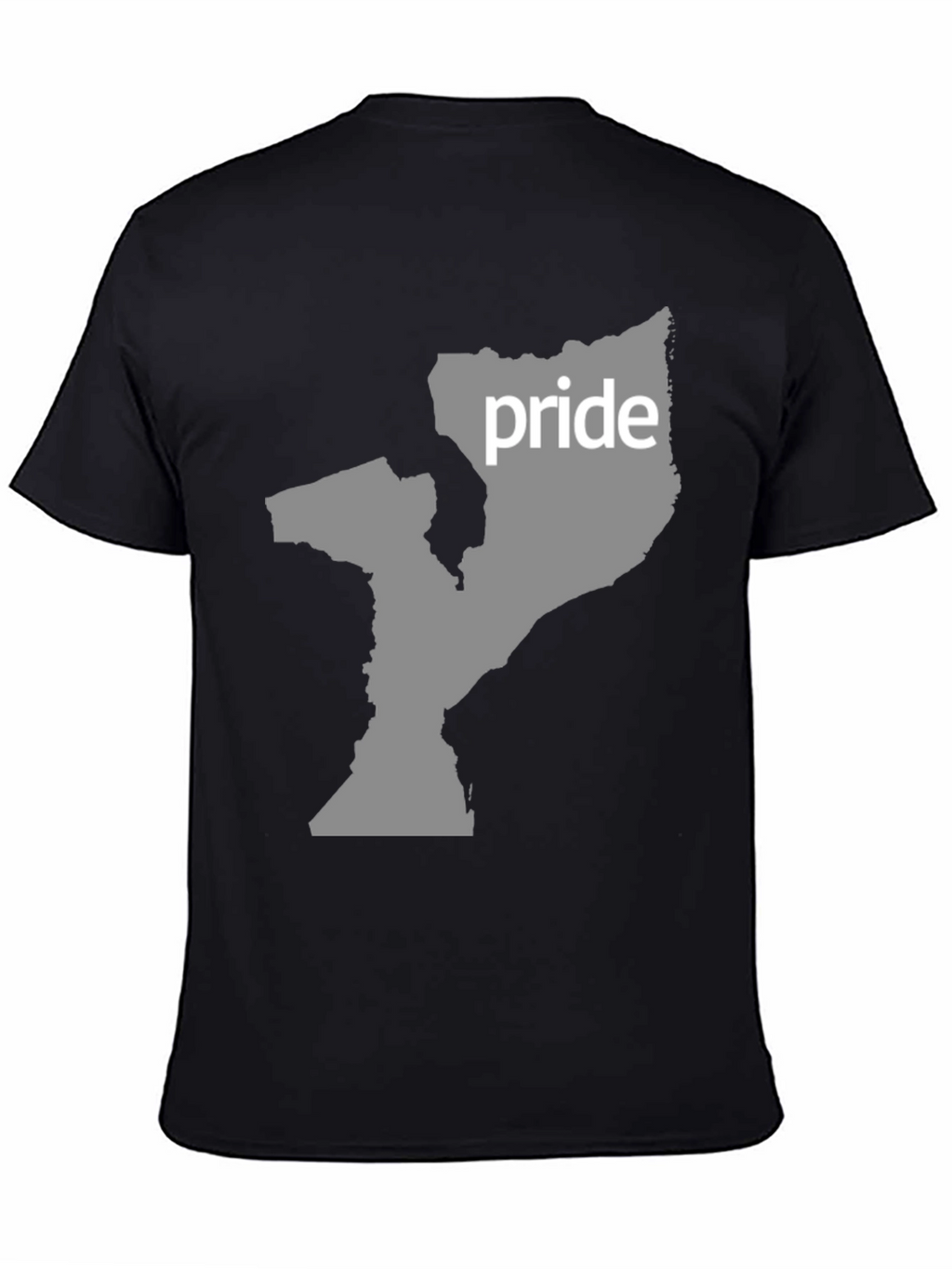Pride Mozambique Map Graphic T-Shirt