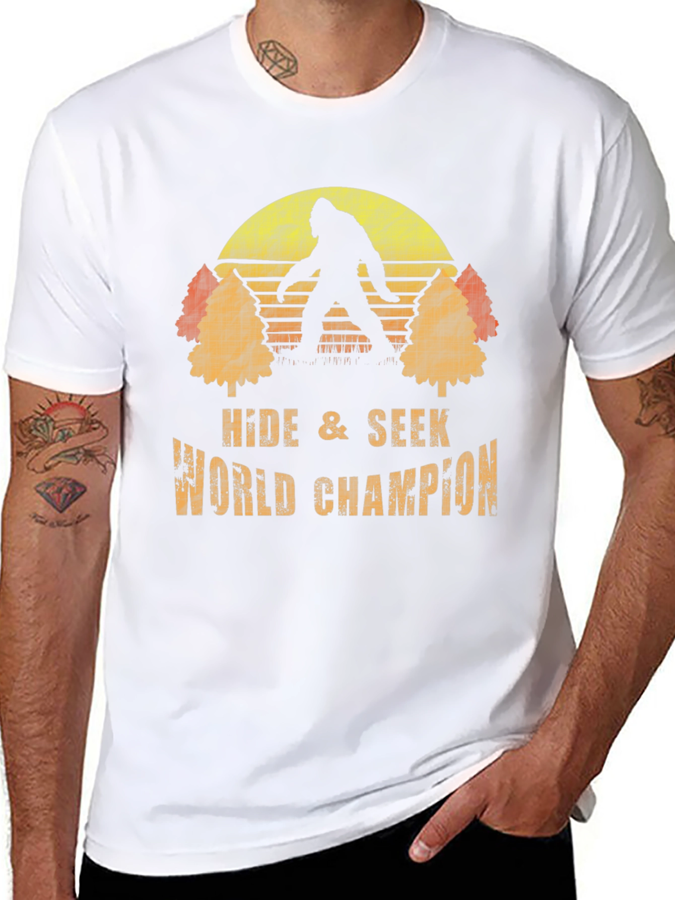 Hide & Seek World Champion Bigfoot T-Shirt