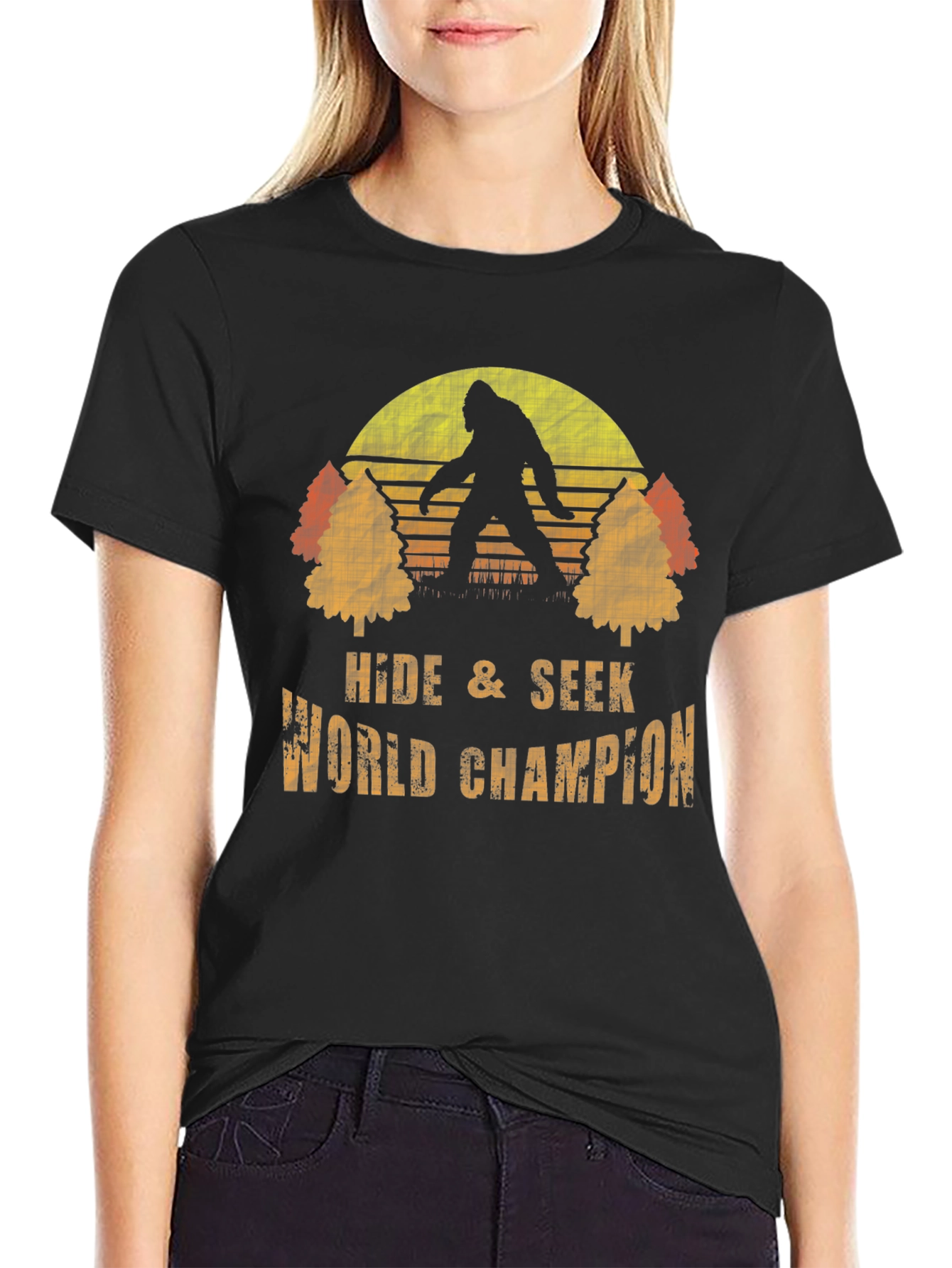 Hide & Seek World Champion Bigfoot T-Shirt