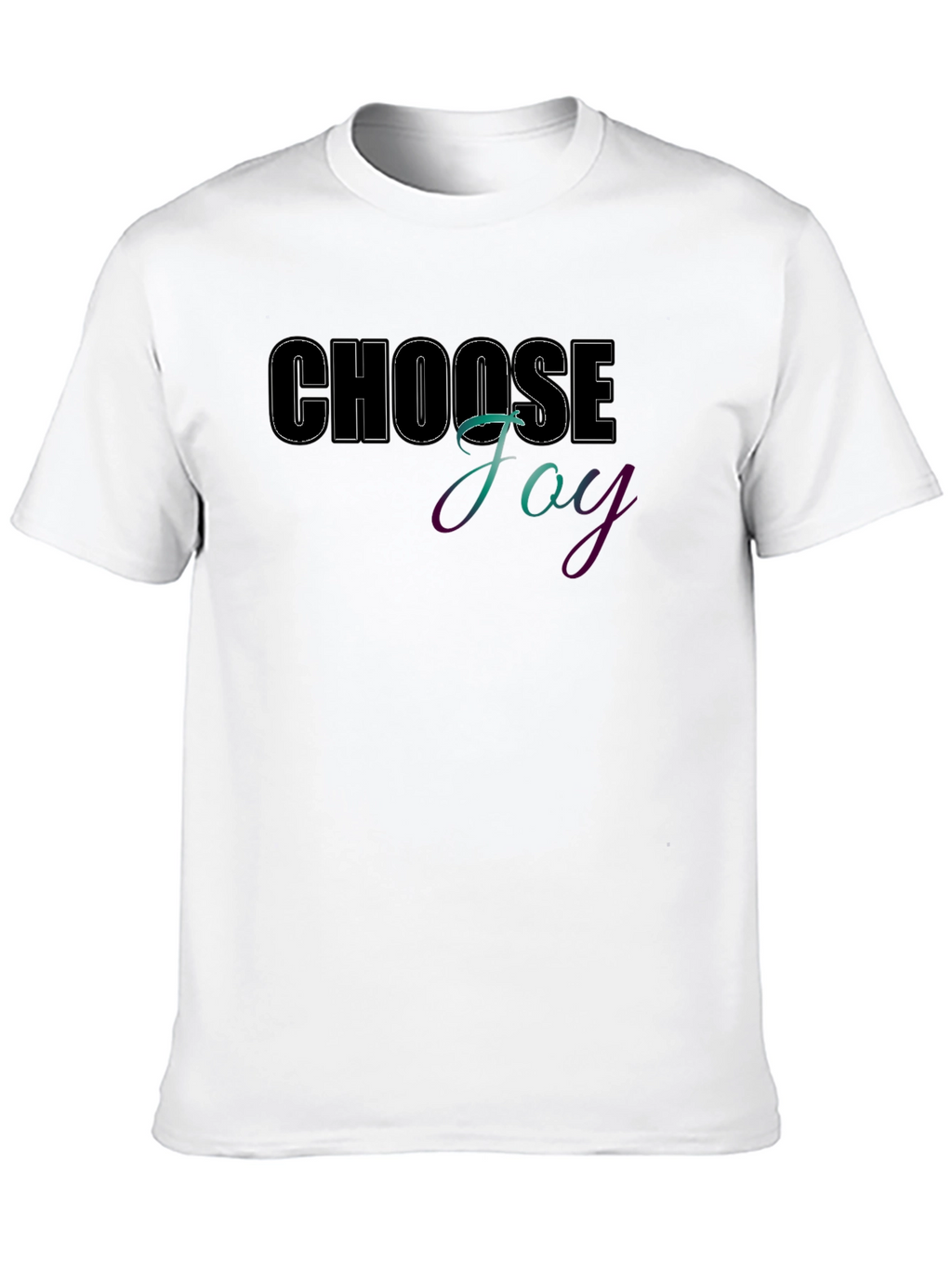 Choose Joy Graphic Tee - Positive Vibes