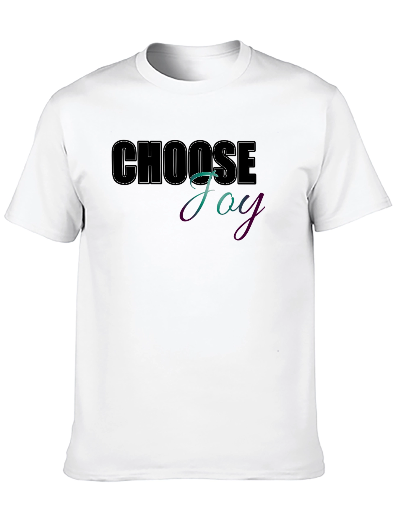 Choose Joy Graphic Tee - Positive Vibes