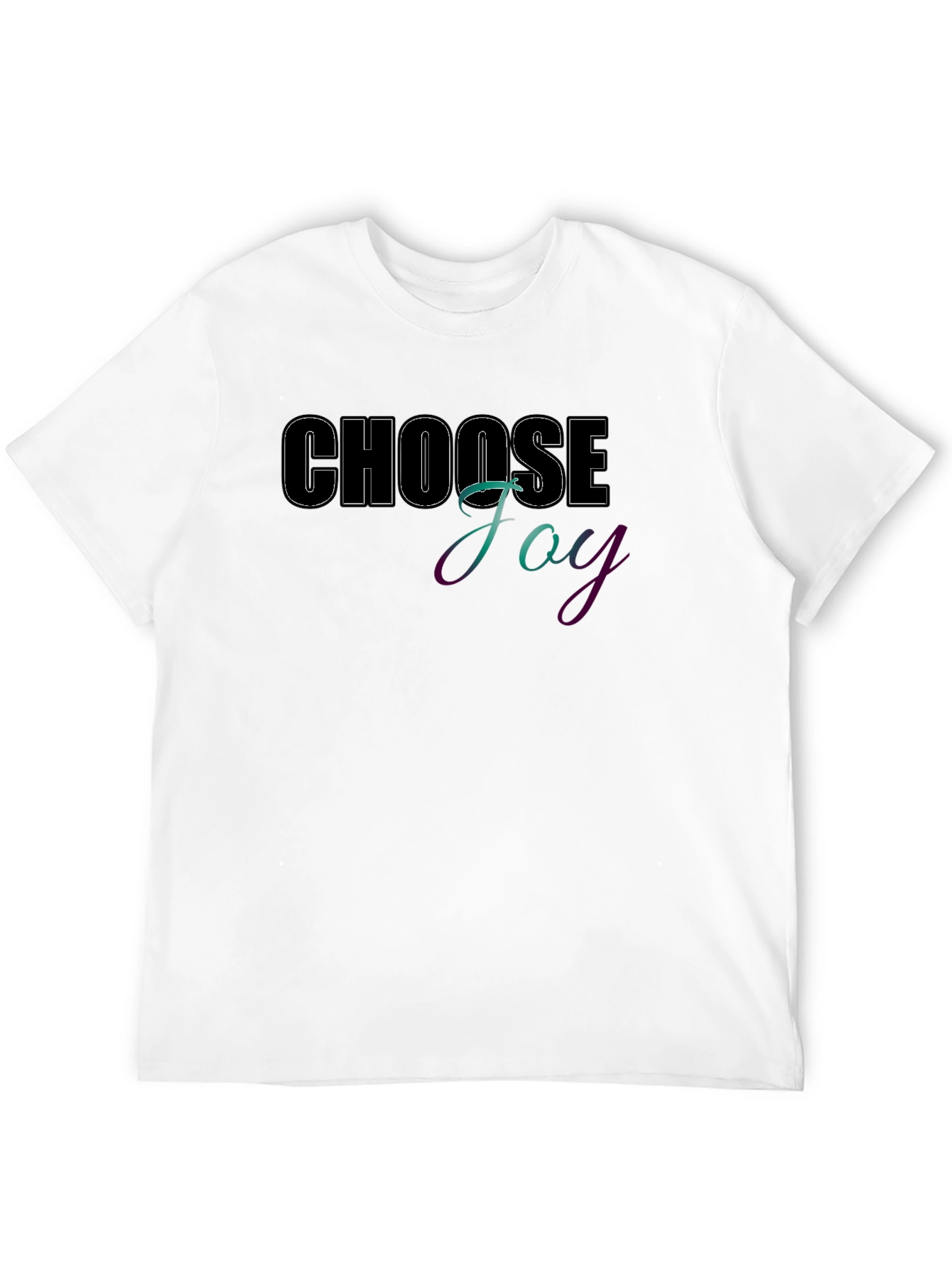 Choose Joy Graphic Tee - Positive Vibes