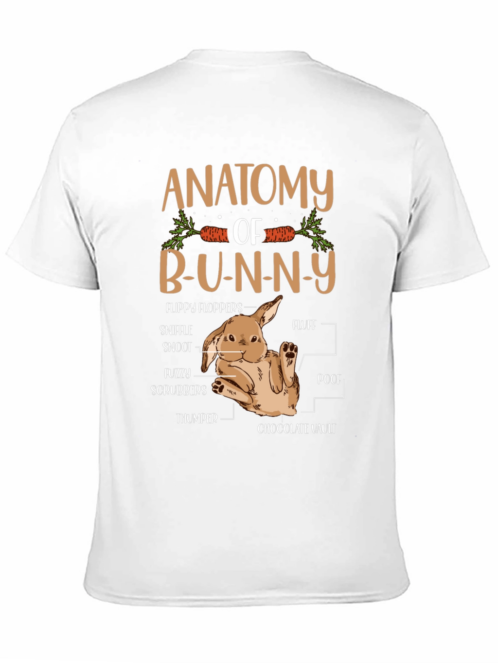 Anatomy of a Bunny T-Shirt - Easter