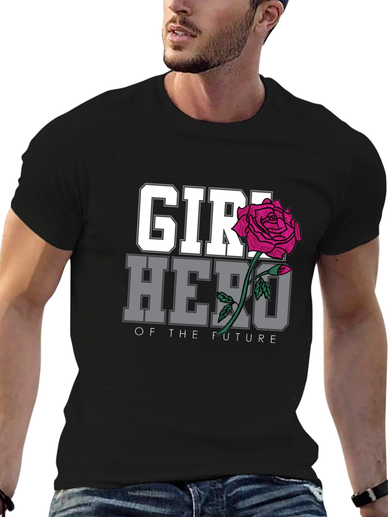 Girl Hero of The Future Graphic T-Shirt