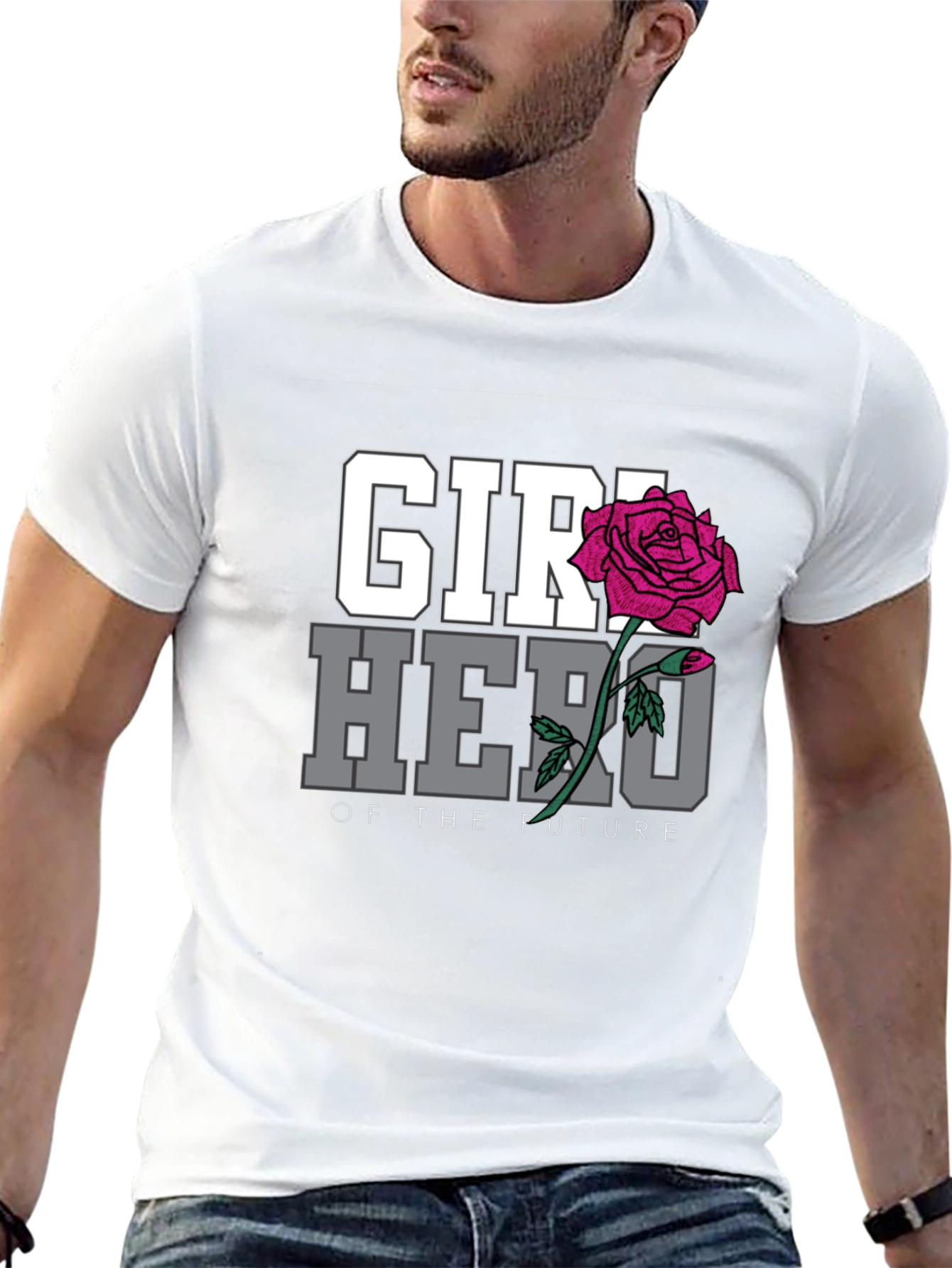 Girl Hero of The Future Graphic T-Shirt