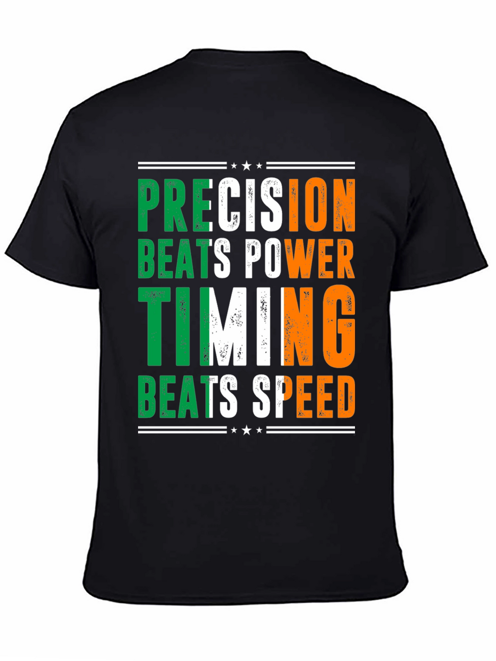 Precision Beats Power Timing Shirt