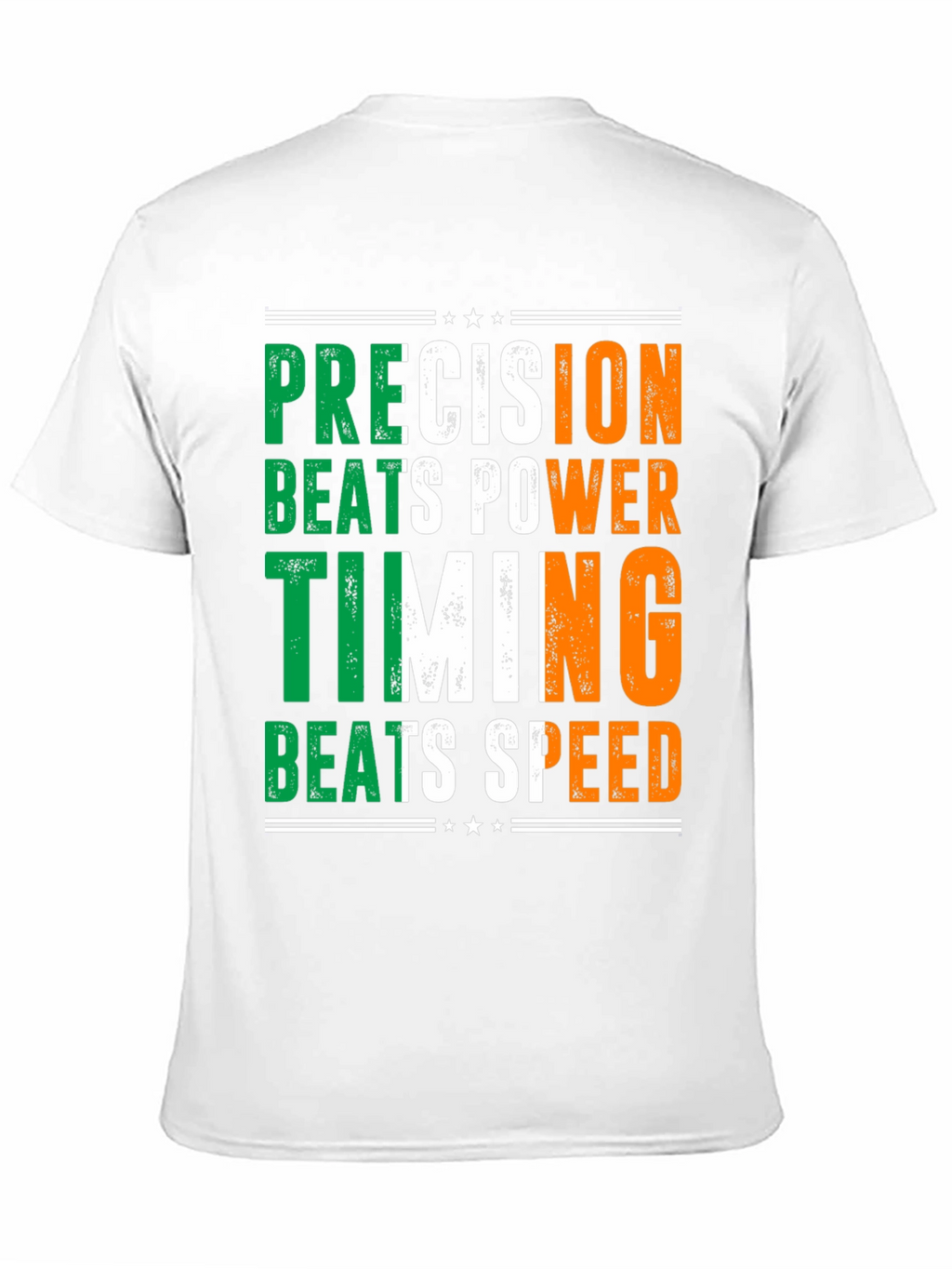 Precision Beats Power Timing Shirt