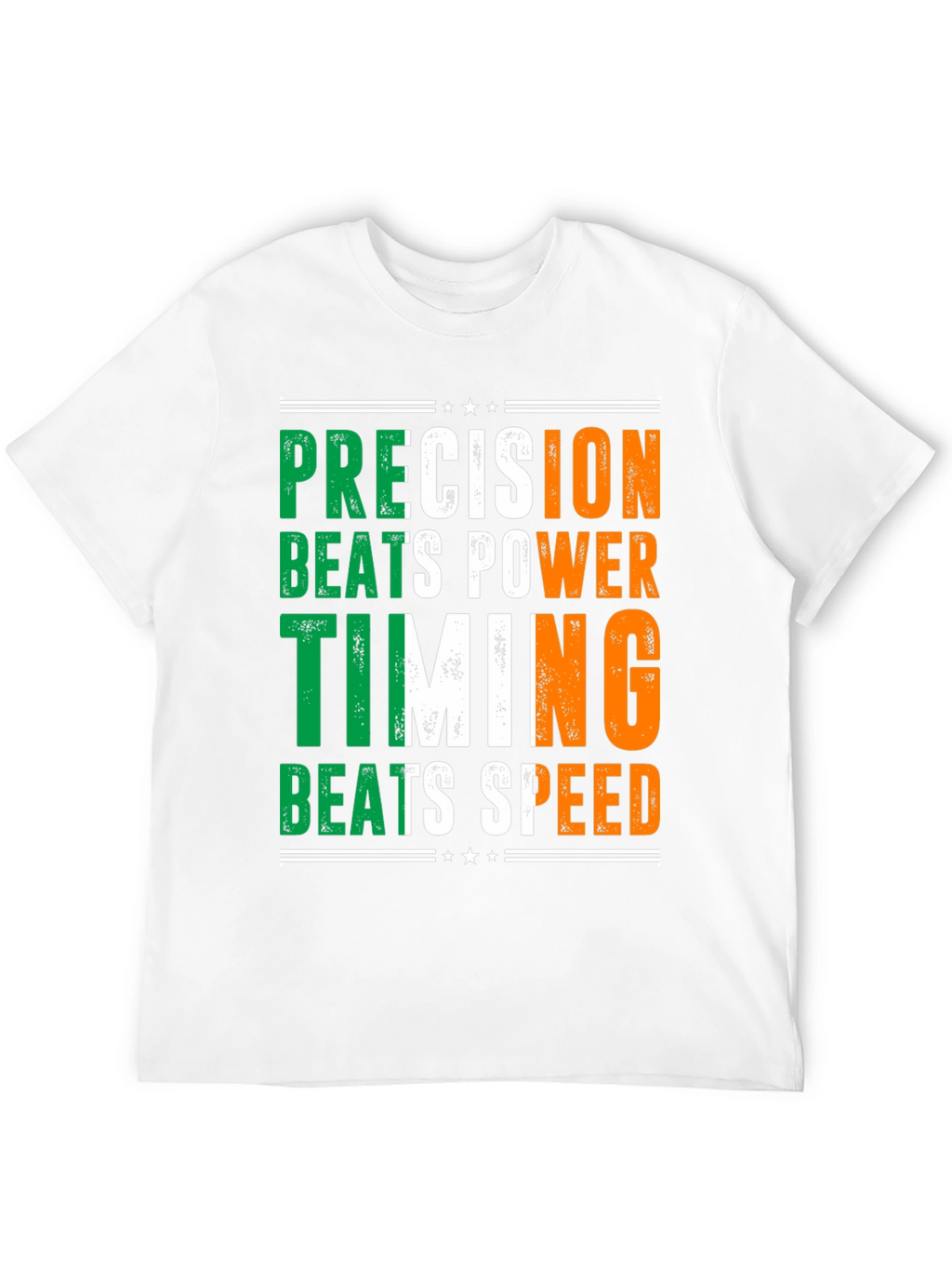 Precision Beats Power Timing Shirt