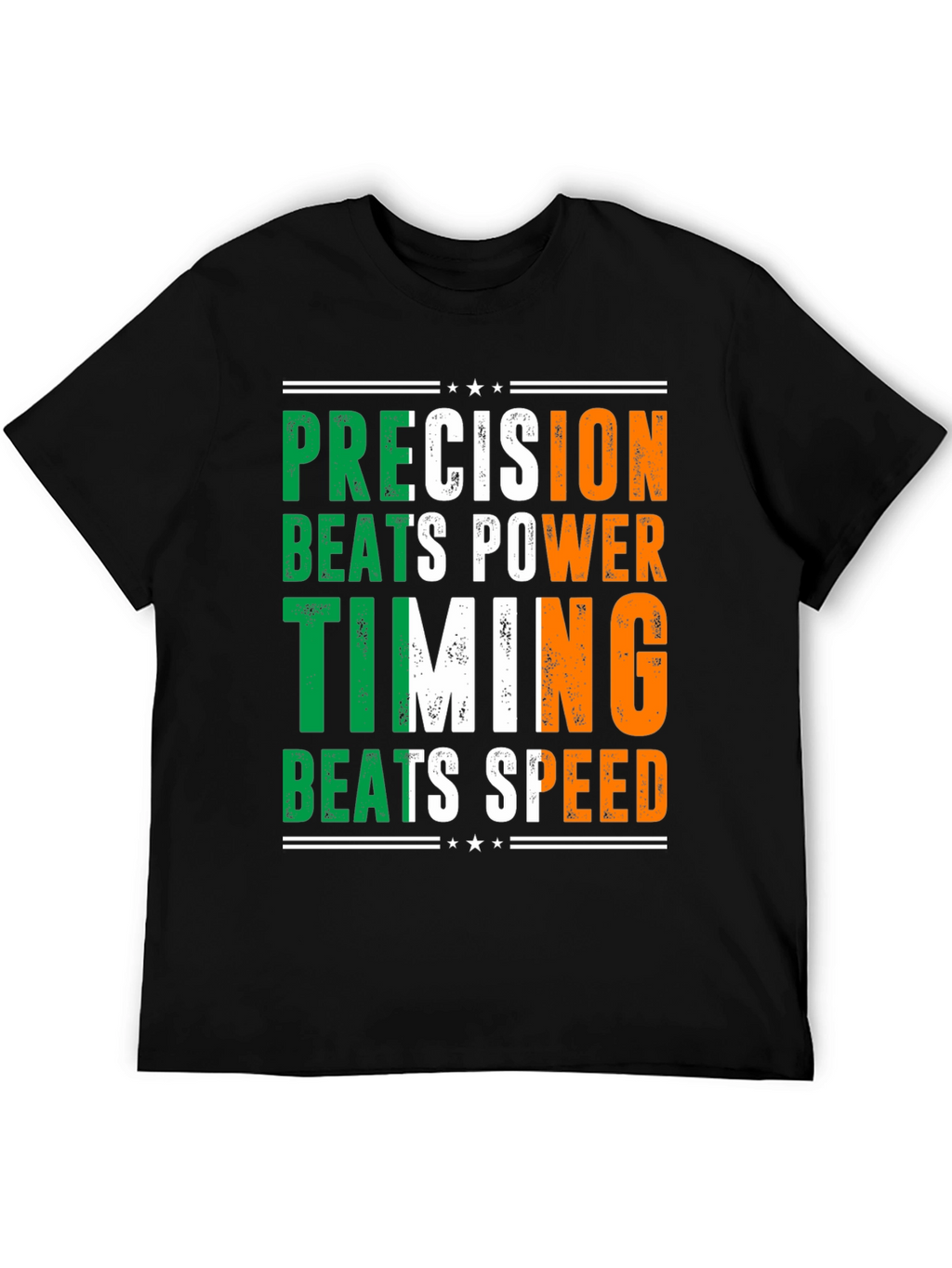 Precision Beats Power Timing Shirt