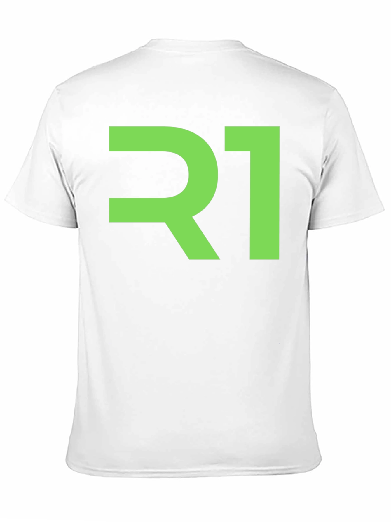 R1 Graphic Tee - Black Cotton Blend