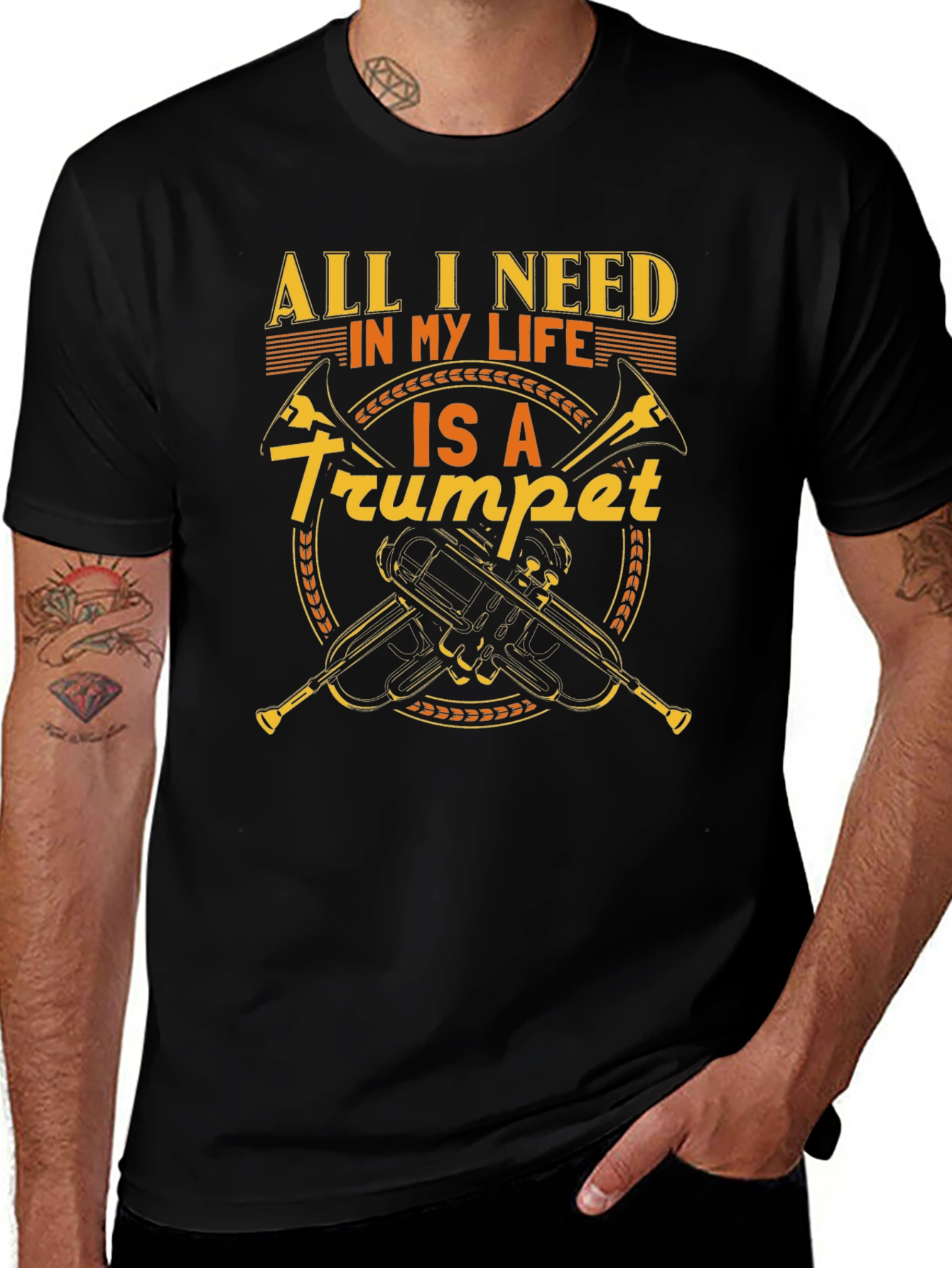 Trumpet Lover T-Shirt - All I Need is a Trumpet