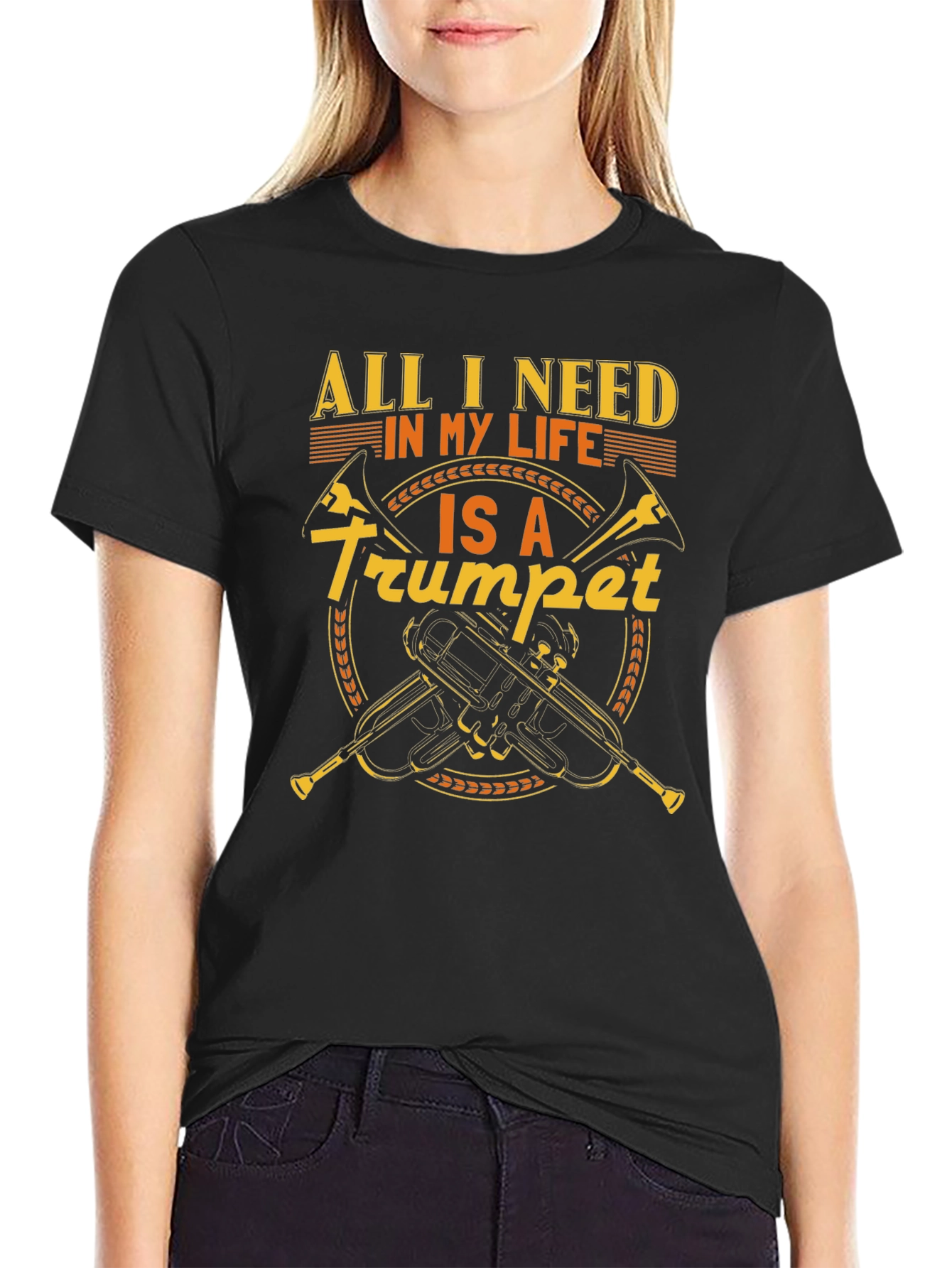Trumpet Lover T-Shirt - All I Need is a Trumpet