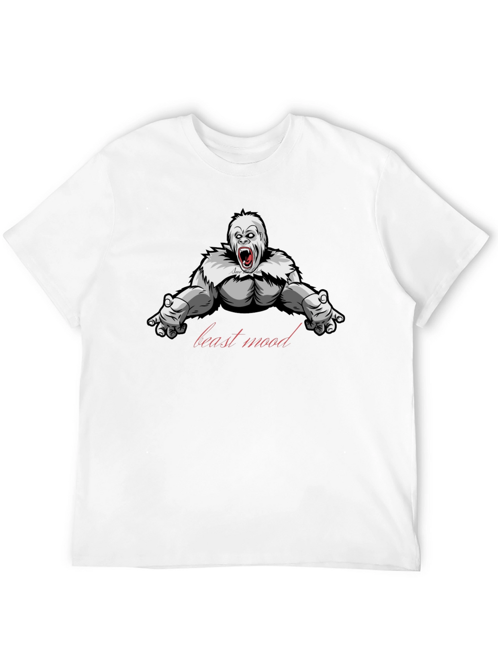 Beast Mode Gorilla Graphic T-Shirt