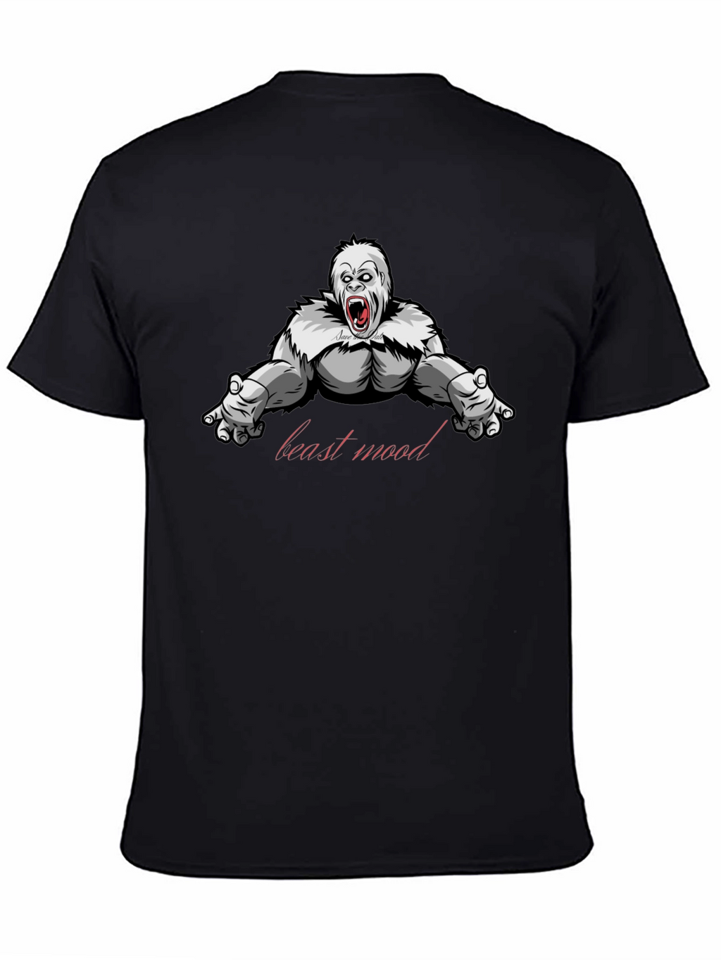 Beast Mode Gorilla Graphic T-Shirt