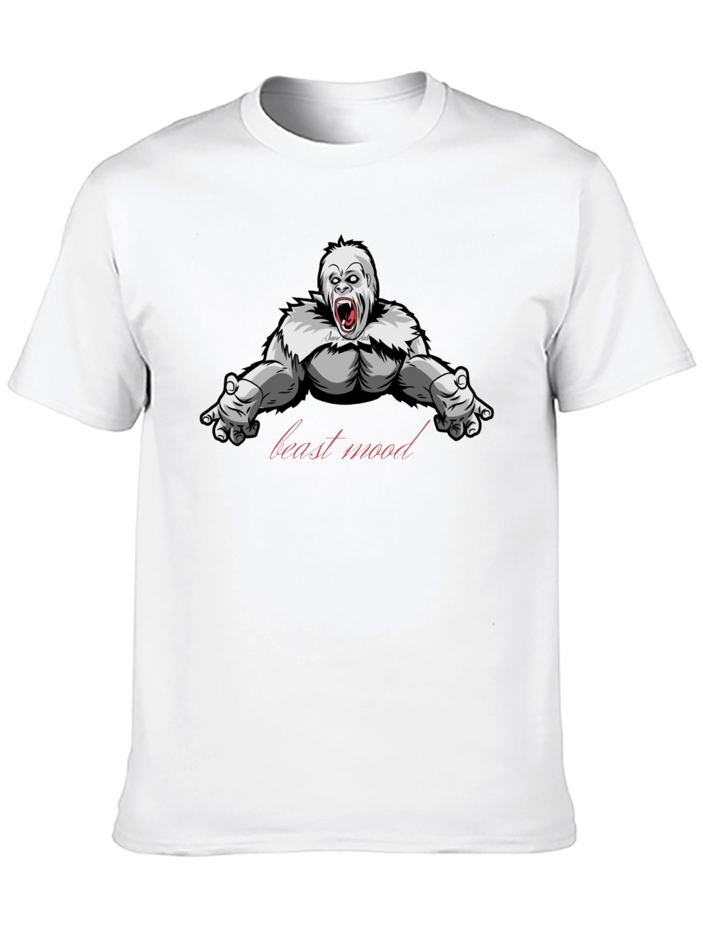 Beast Mode Gorilla Graphic T-Shirt